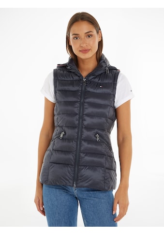 Steppweste »MW PADDED GLOBAL STRIPE VEST«, mit versteckter Kapuze im Stehkragen