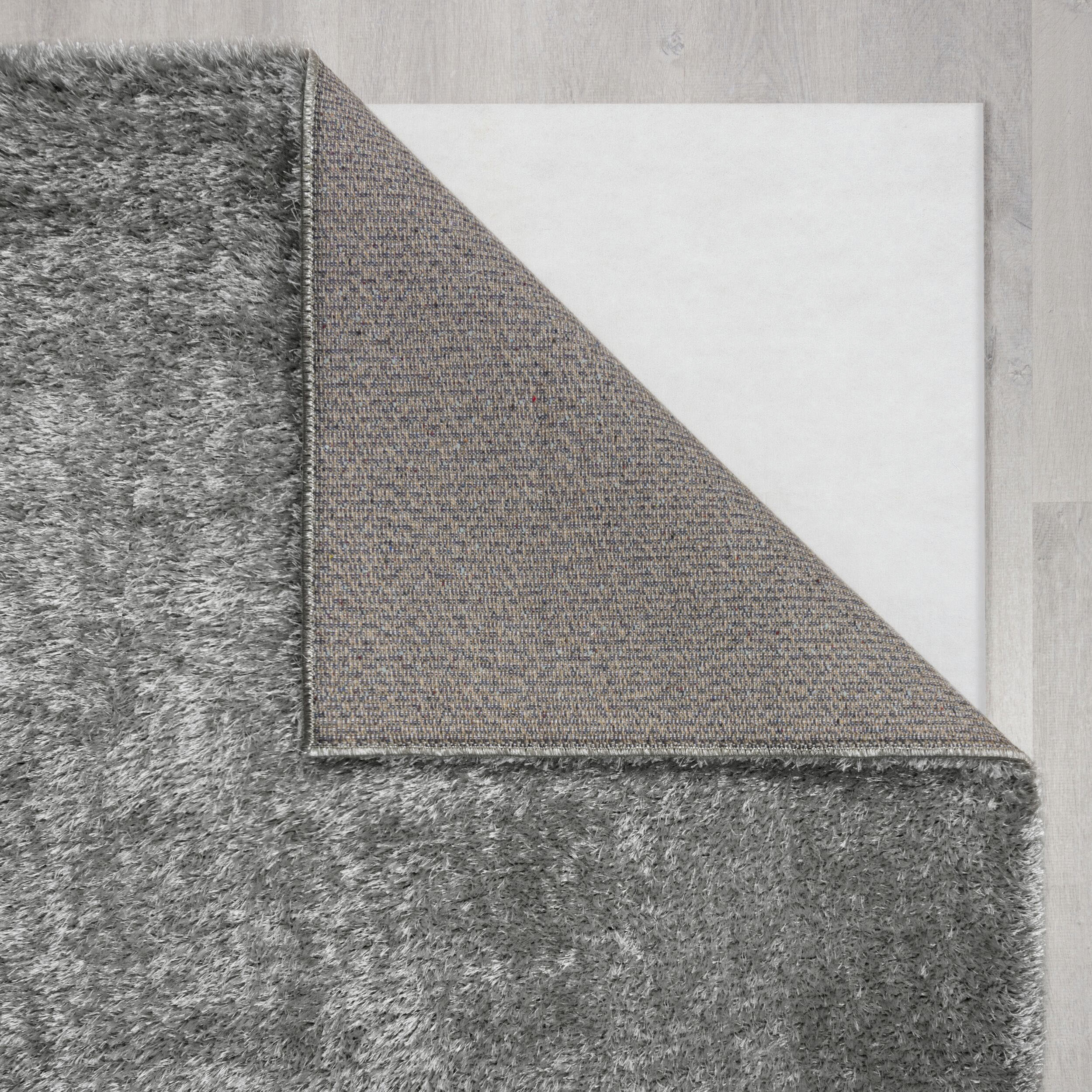 Thumbnail - FLAIR RUGS Hochflor-Teppich "Velvet", rechteckig, 40 mm Höhe