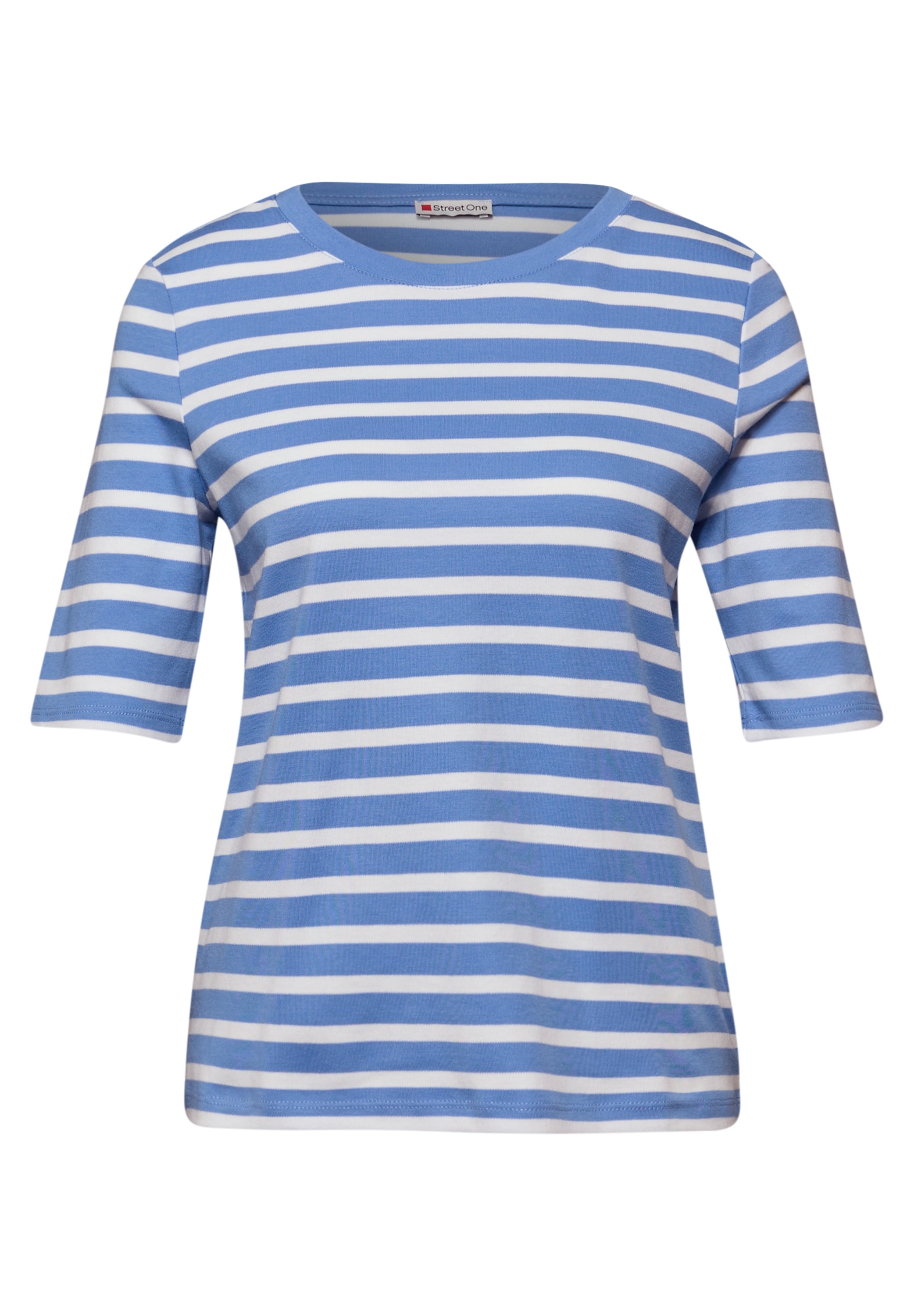 STREET ONE T-Shirt aus reiner Baumwolle