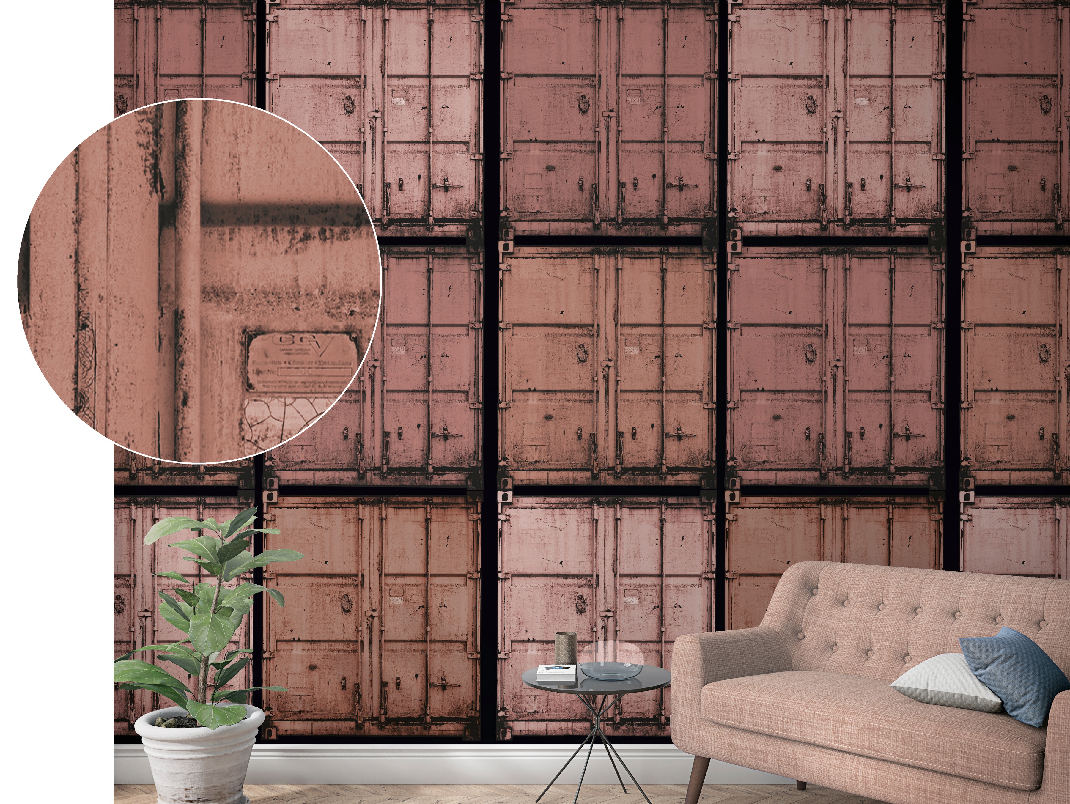 Thumbnail - Marburg Fototapete, 3D-Optik, moderne Tapete für Wohnzimmer Schlafzimmer Küche