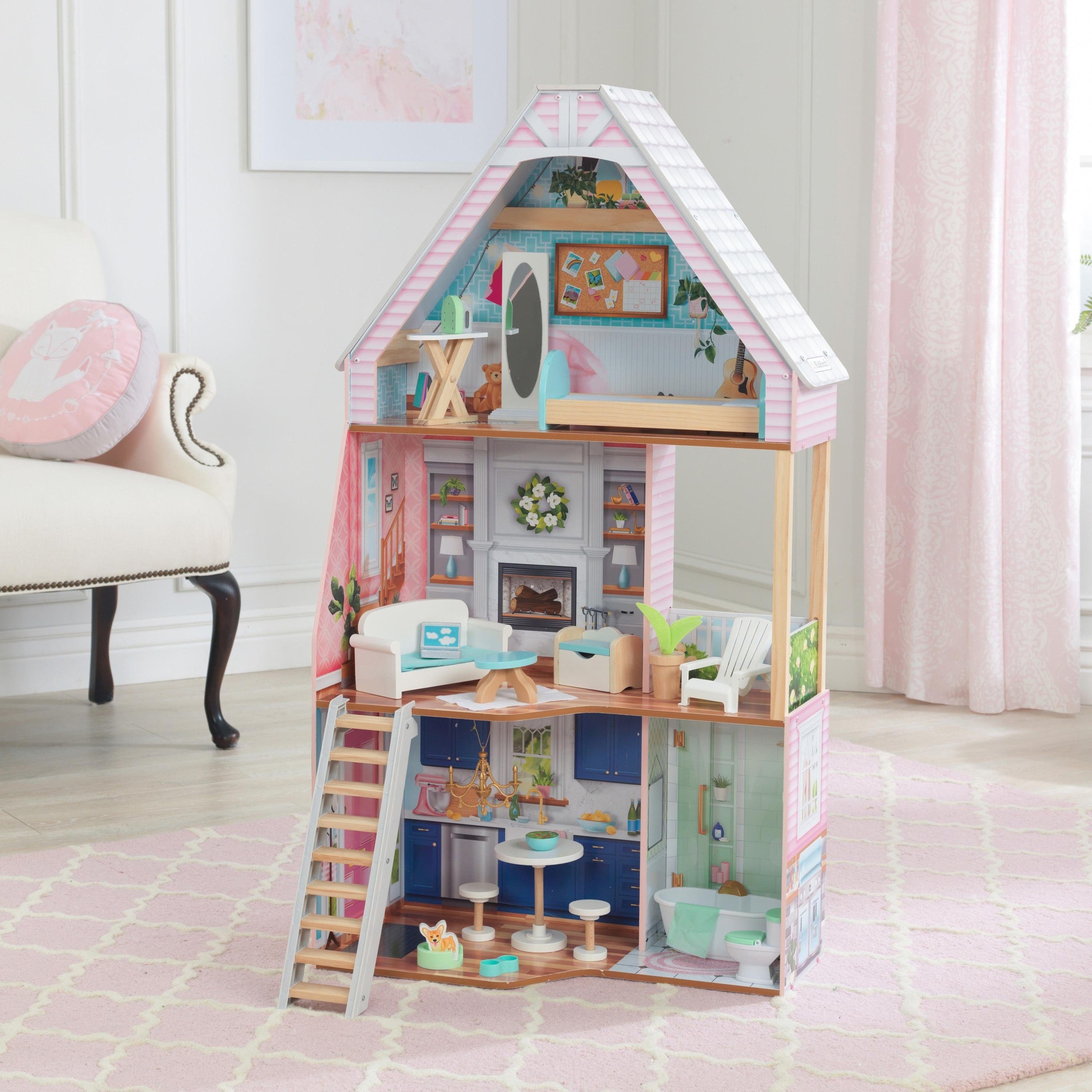 KidKraft® Puppenhaus »Matilda«, inklusive Möbel BAUR