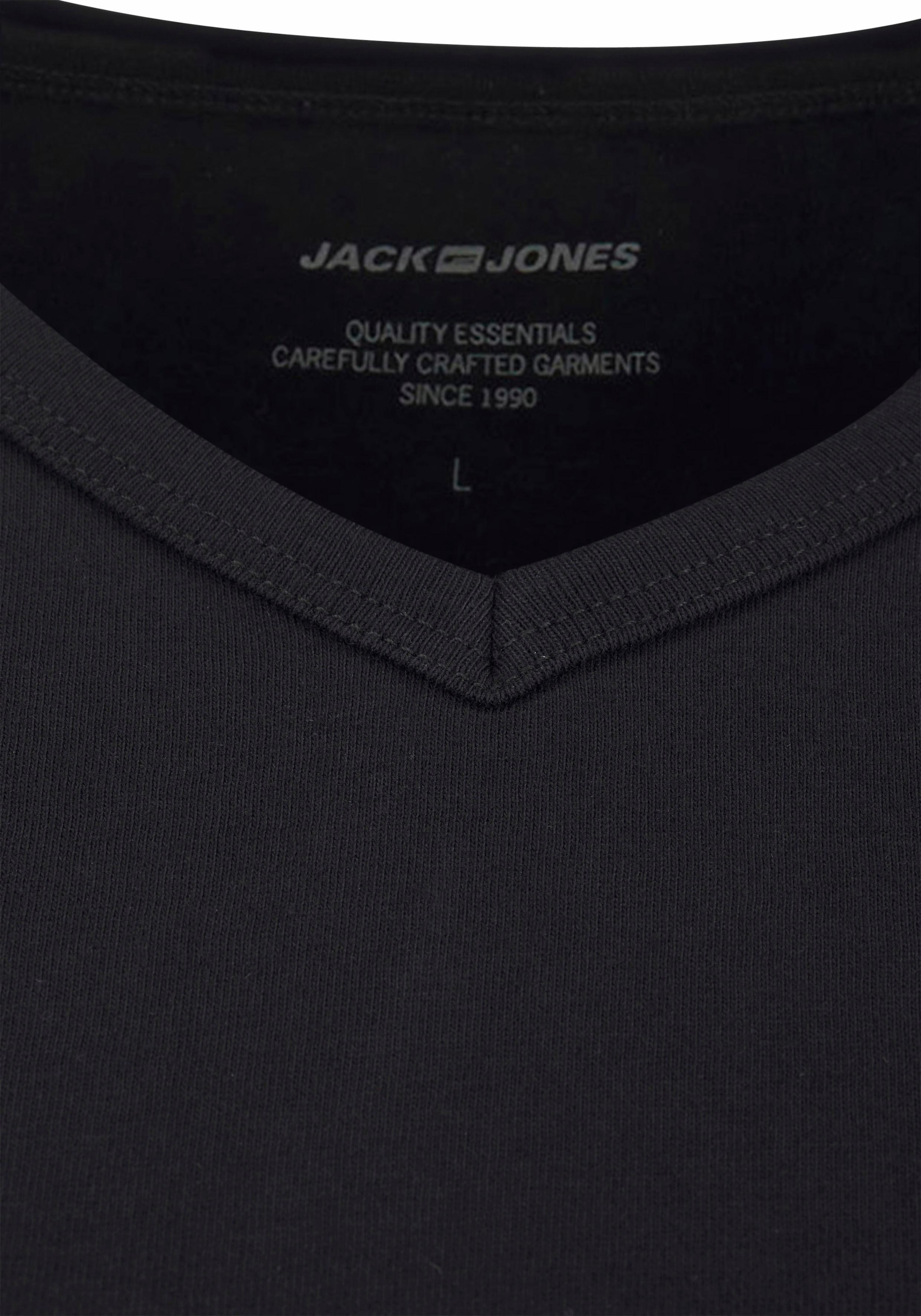 Jack & Jones T-Shirt »V-Neck«, (2er-Pack)