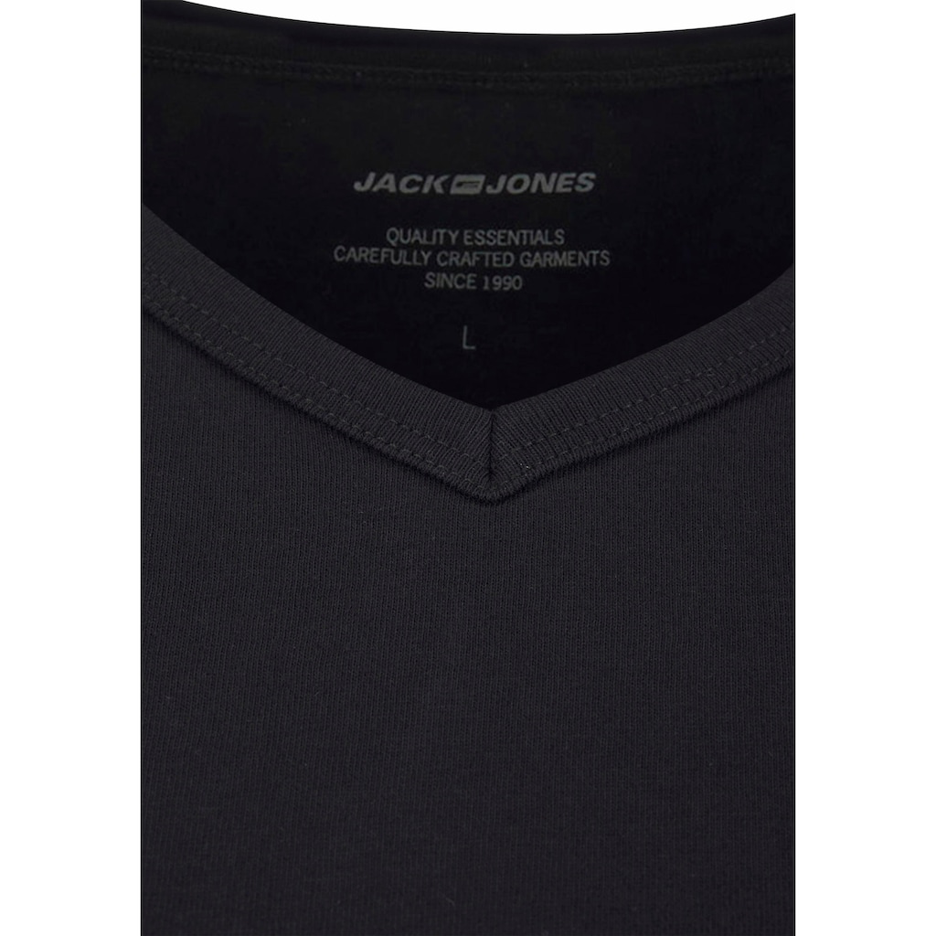 Jack & Jones T-Shirt »V-Neck«, (2er-Pack)