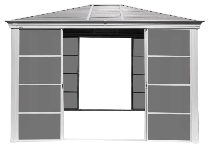 Sojag Pavillon »Striano«, (Set), BxT: 427x362 cm