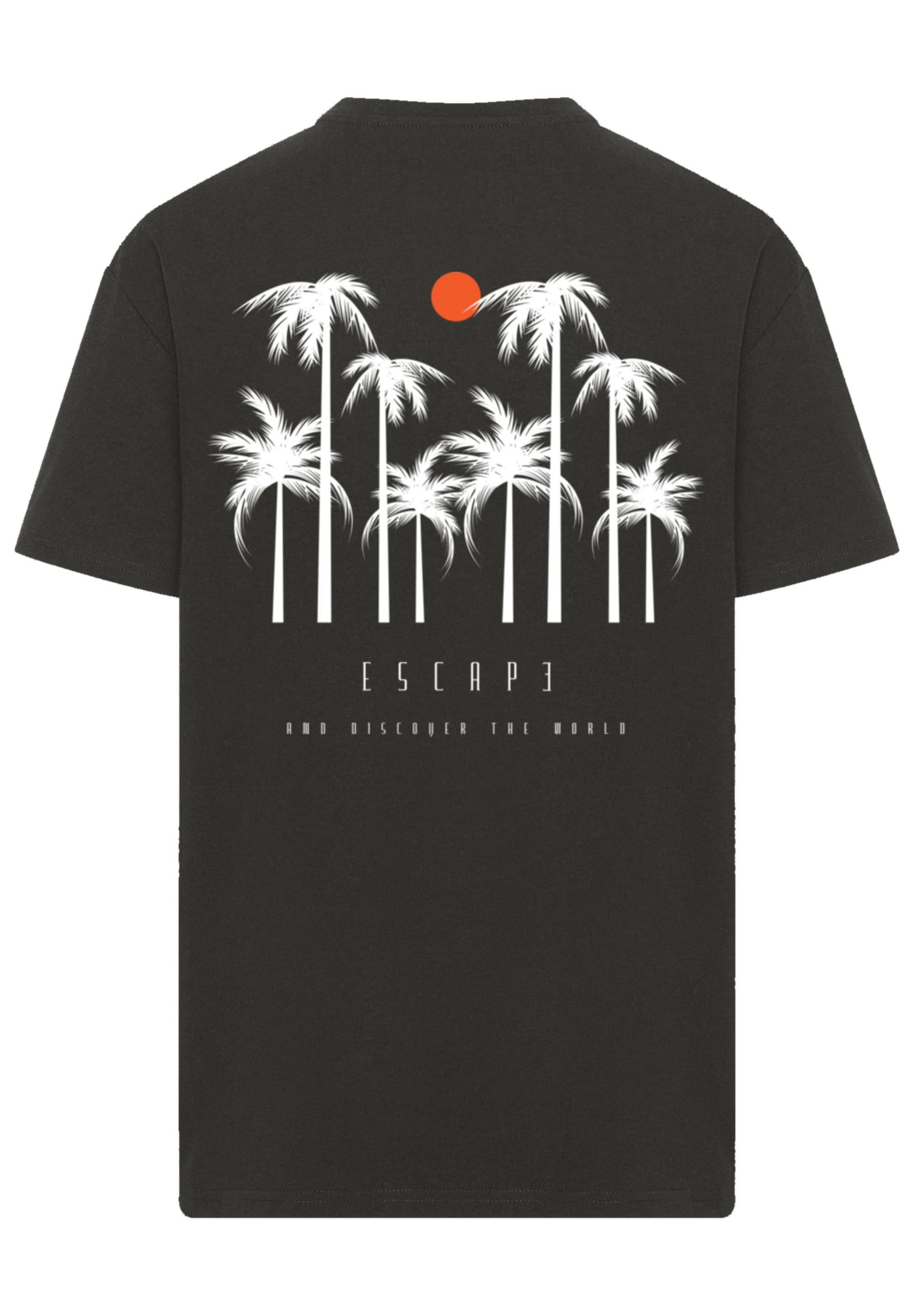 F4NT4STIC T-Shirt »Oversize Escape Discover the World Palm Trees«, Discover the World