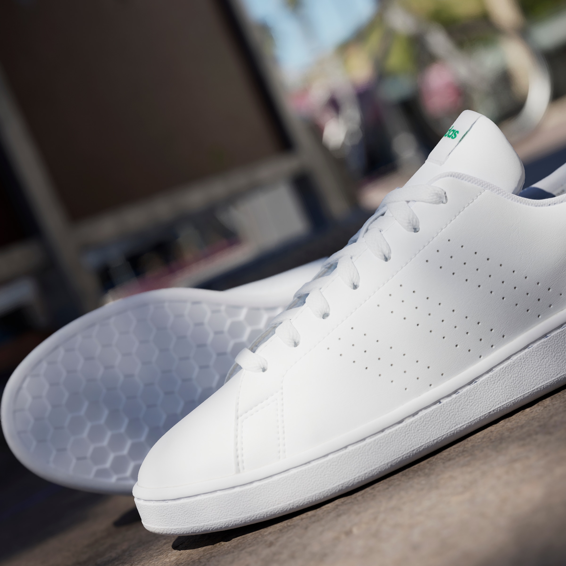 adidas Sportswear Sneaker »ADVANTAGE«, Design auf den Spuren des adidas Stan Smith