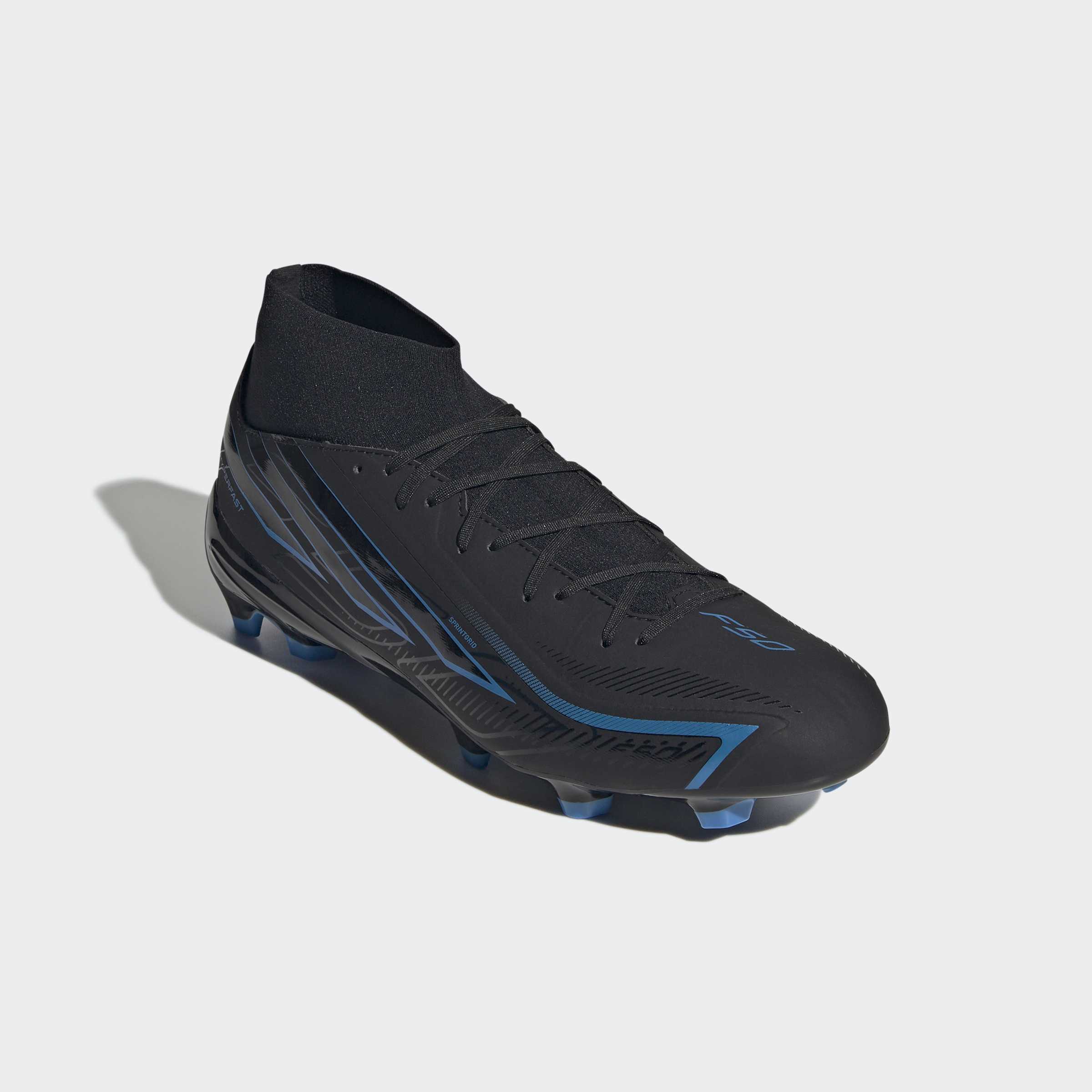adidas Performance Fußballschuh "F50 HYPERFAST LEAGUE, MITTELHOCH, FESTE BÖDEN" für Rasen und feste Böden, gespielt bei der Weltmeisterschaft 2026
