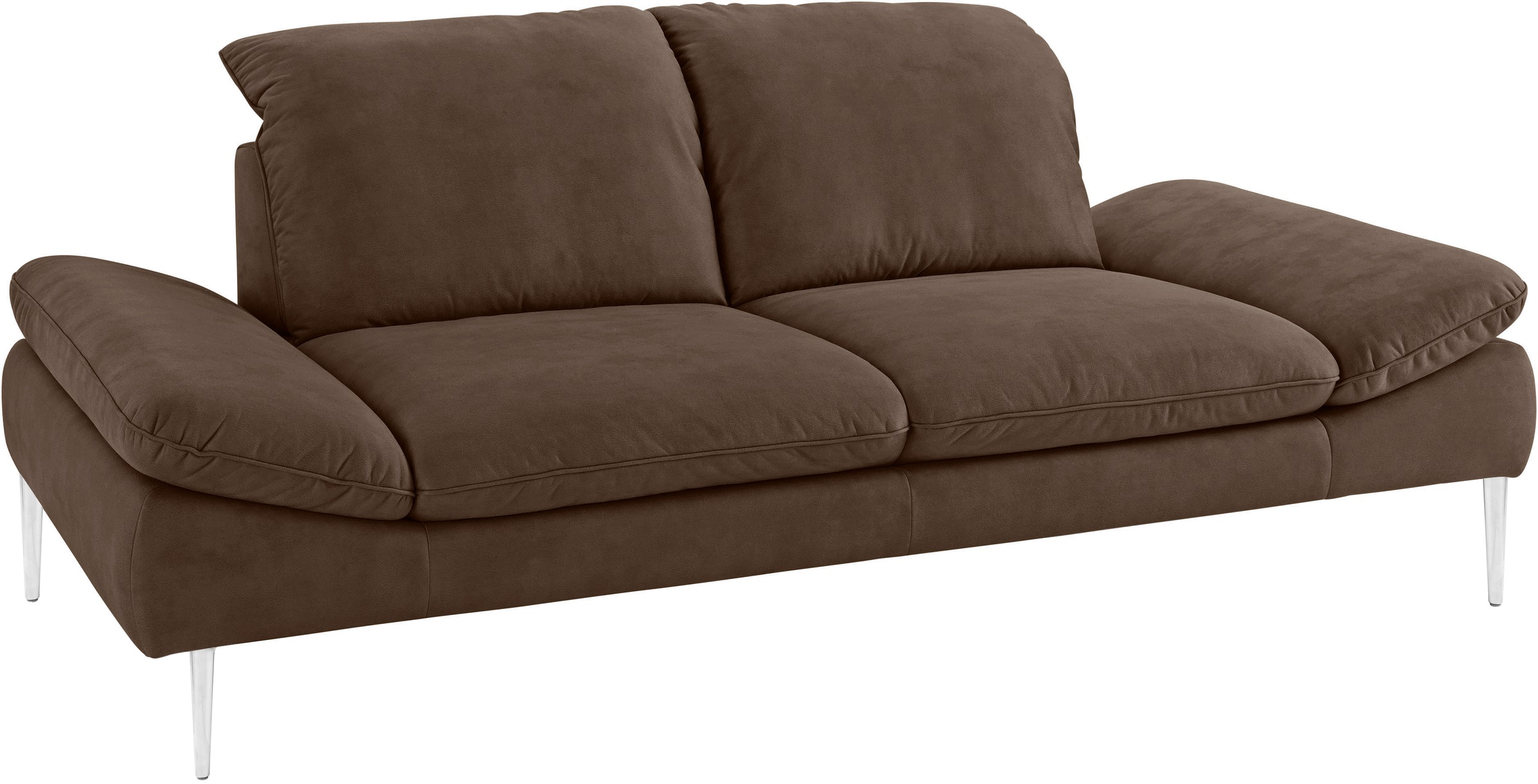 W.SCHILLIG 2,5-Sitzer »enjoy&MORE«, mit Sitztiefenverstellung, Füße Chrom glänzend, Breite 232 cm