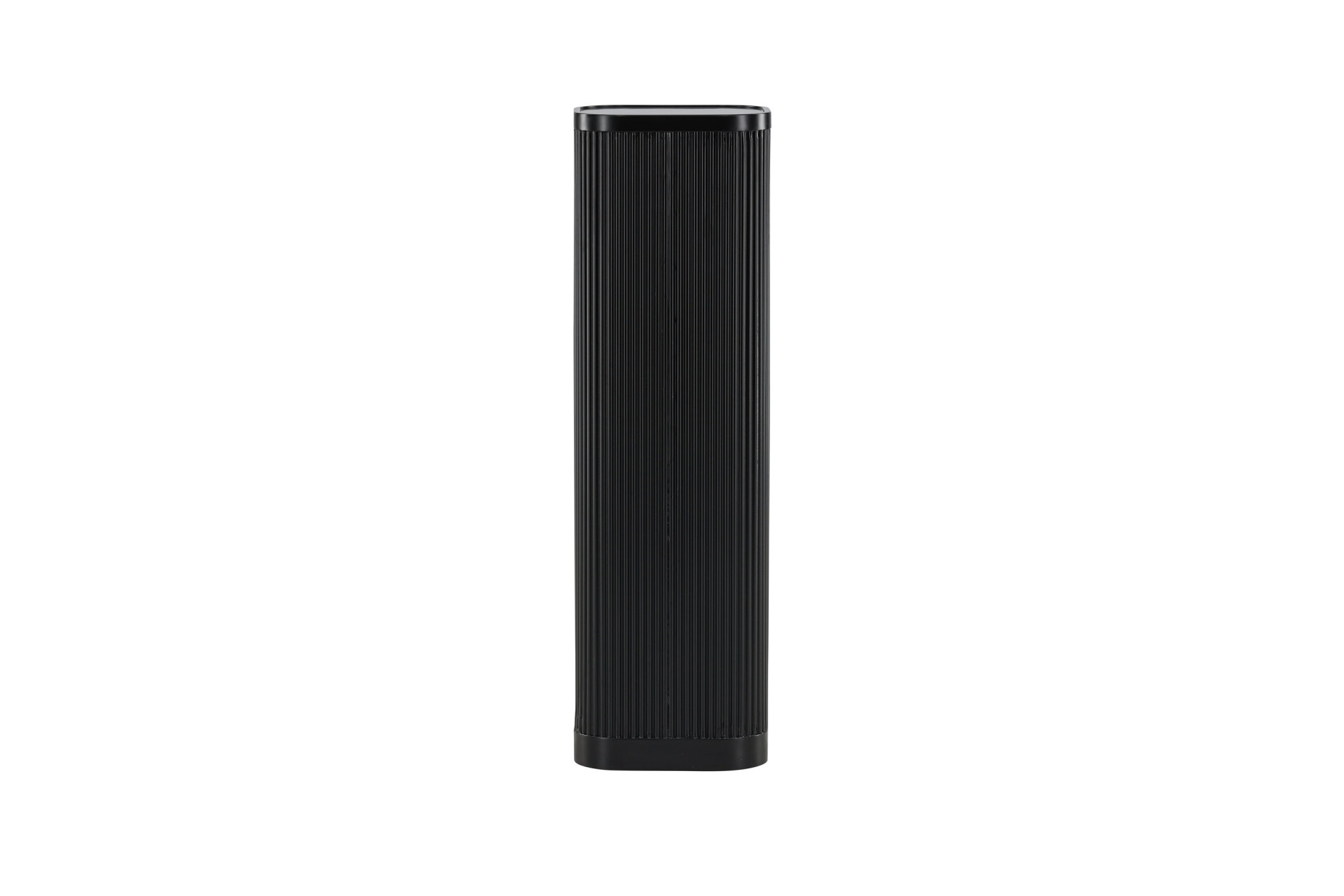 Bout de canapé en MDF noir Lenox