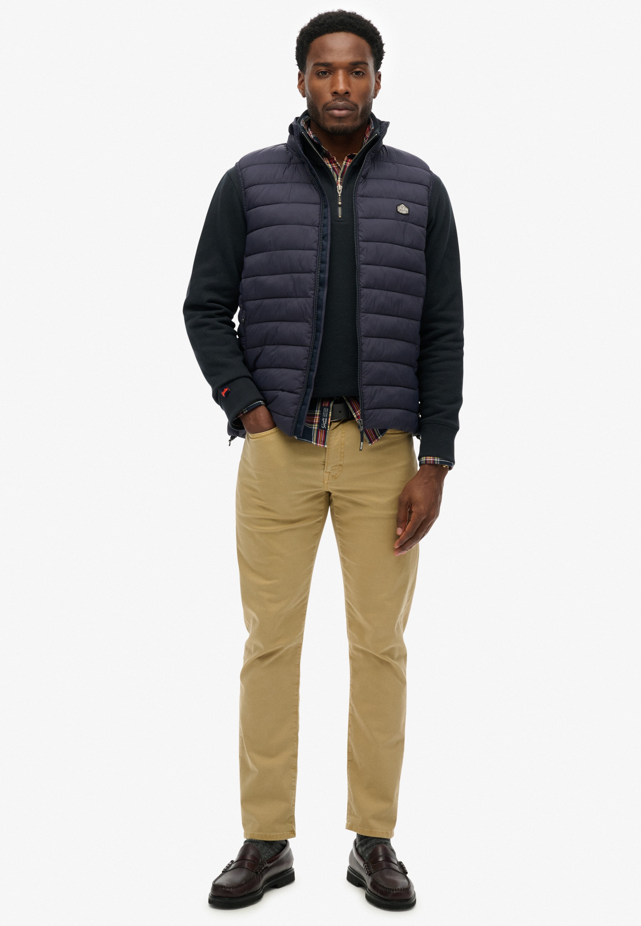 Superdry Steppweste »Fuji Lite Padded Gilet« Steppware, normal geschnitten