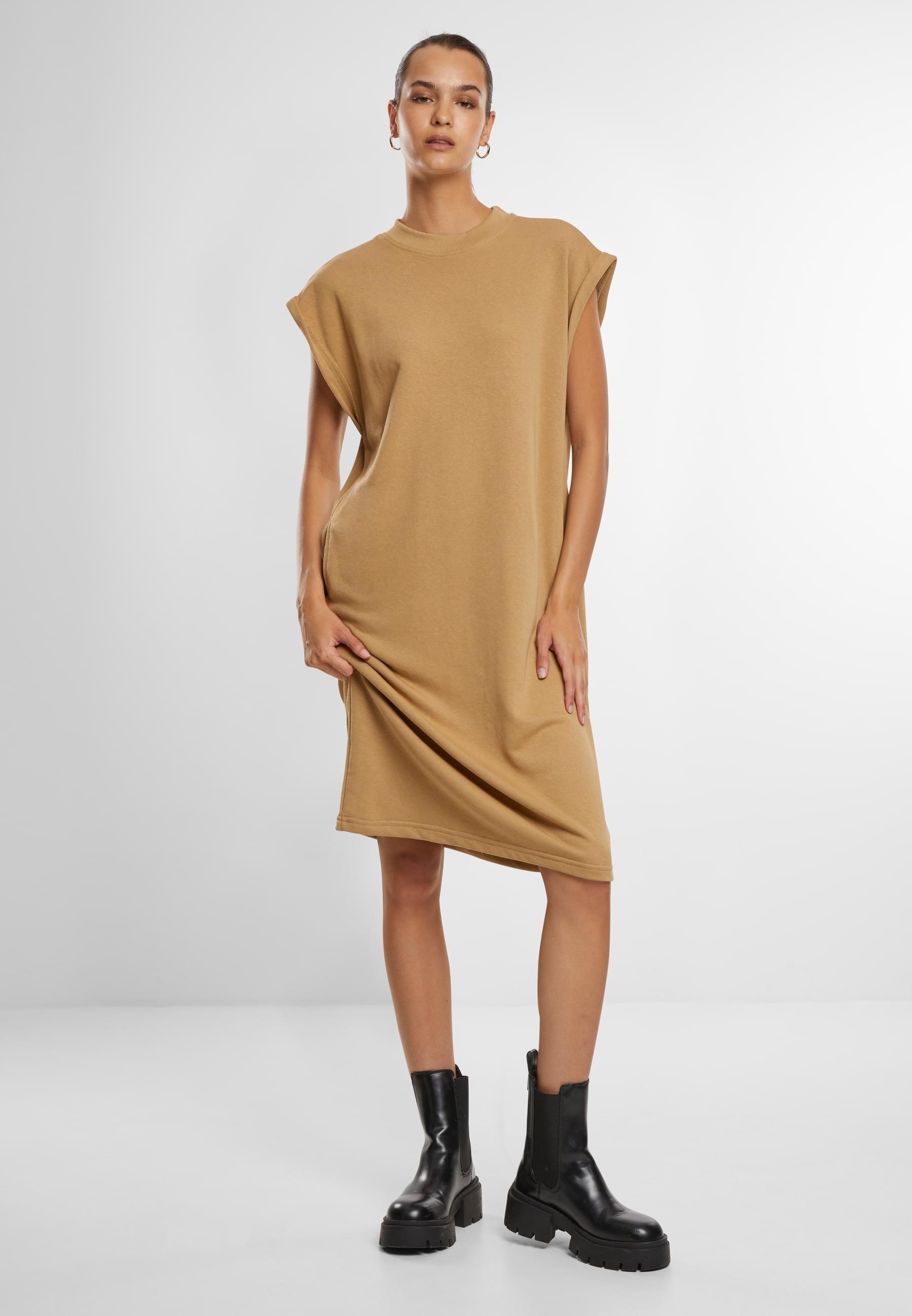 URBAN CLASSICS Shirtkleid »Urban Classics Ladies Light Terry Dress«, (1 tlg.)
