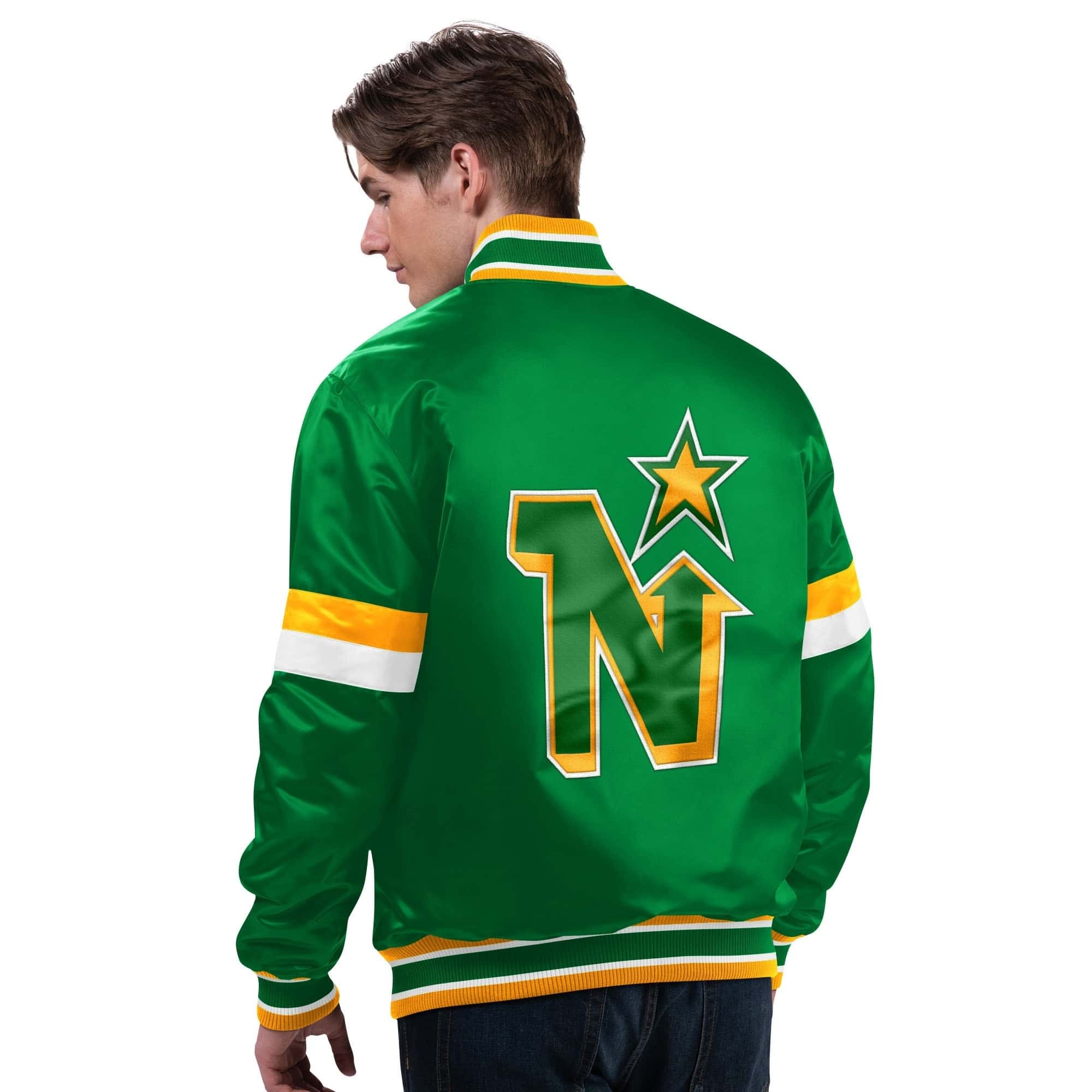 Starter Bomberjacke »Starter Jacke Minnesota Northstars DivePlay Satin Varsity«