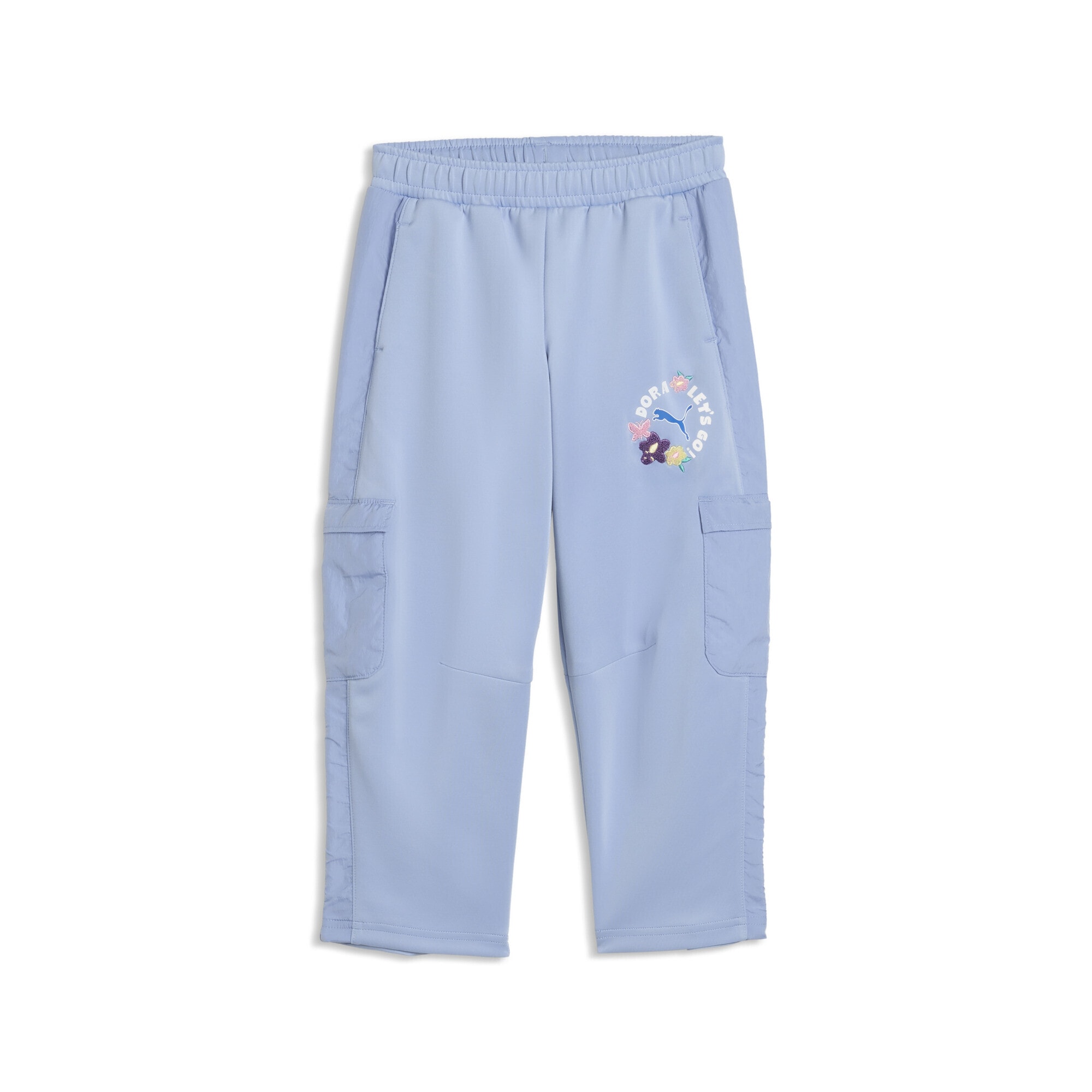 PUMA Sporthose "PUMA x DORA THE EXPLORER T7 Relaxed Barrel-Hose. Mädchen"