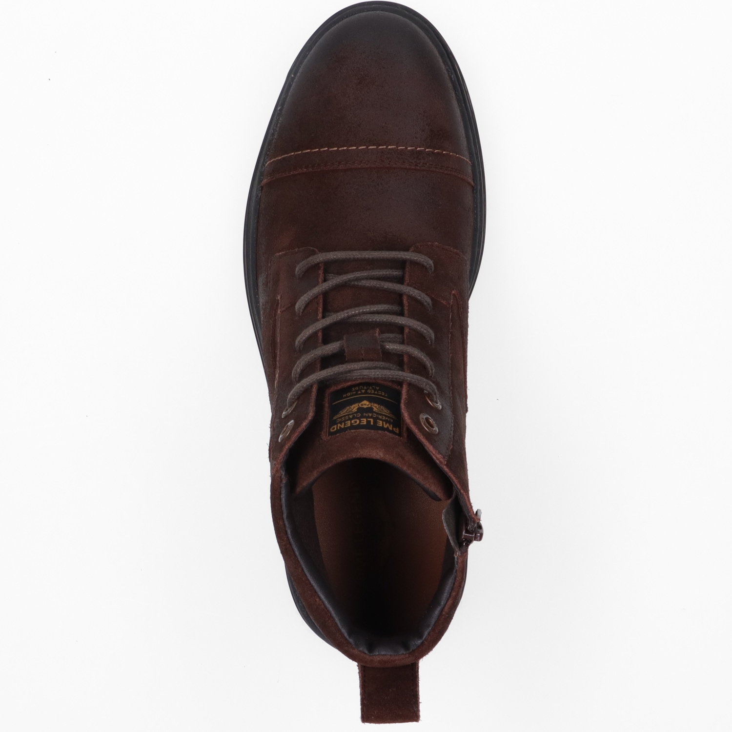 PME LEGEND Schnürstiefelette »TARMAC«  Schnürboots, Workerboots mit Anziehlasche und Reißverschluss