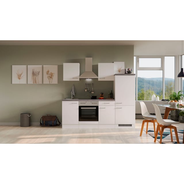 Flex-Well Küche »Kopenhagen«, mit E-Geräten, Breite 220 cm, in vielen  Farbvarianten erhältlich bestellen | BAUR