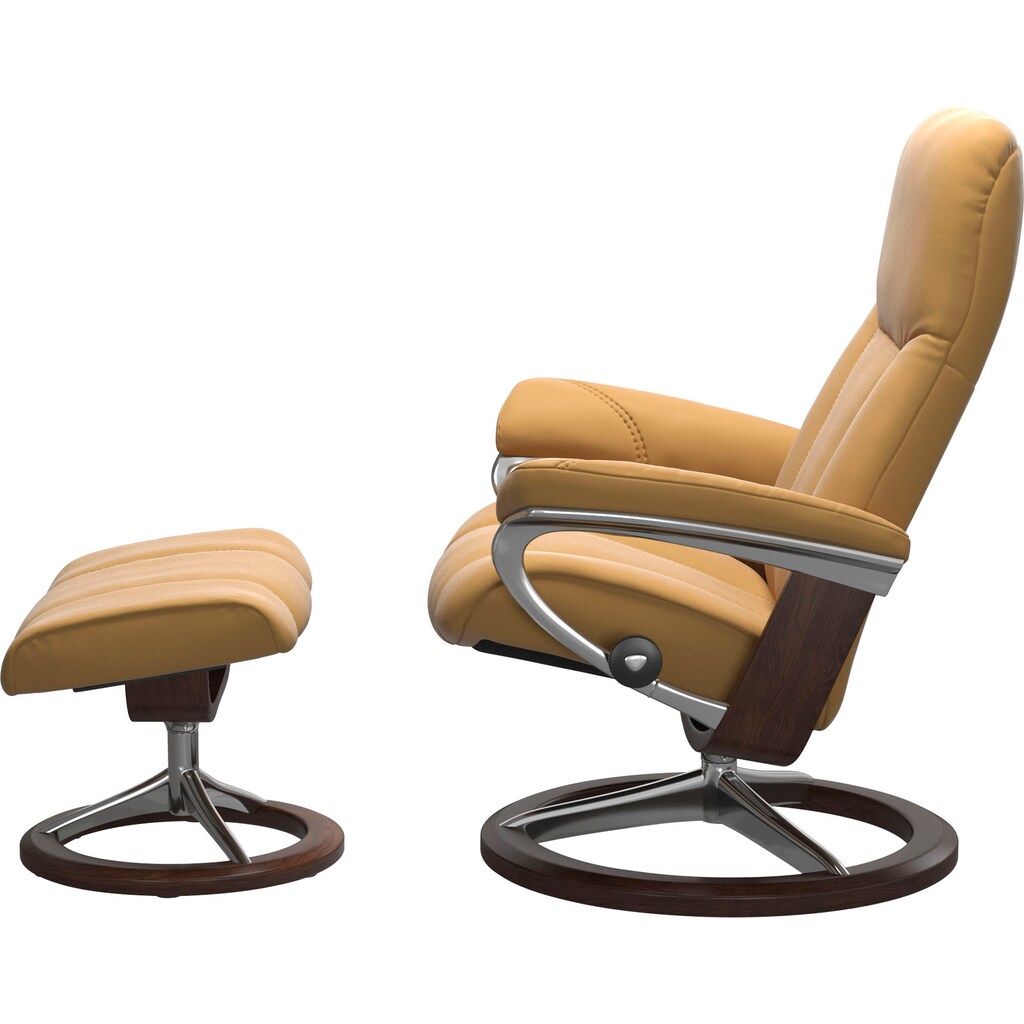 Stressless® Relaxsessel »Consul«, (Set, Relaxsessel mit Hocker)