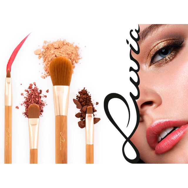 Luvia Cosmetics Kosmetikpinsel-Set »Travel Bamboo Tube«, (4 tlg.) online  kaufen | BAUR