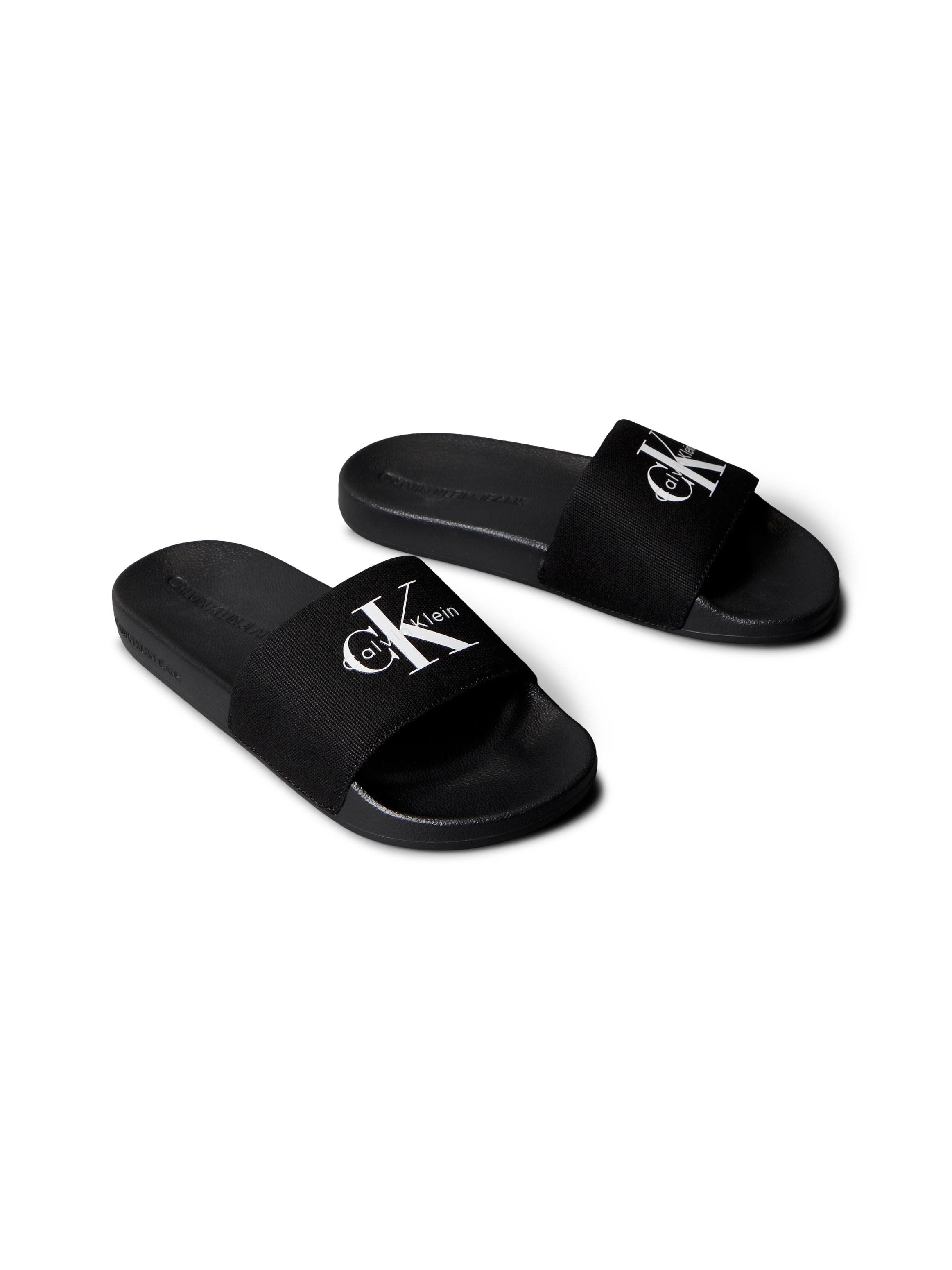 Calvin Klein Jeans Badepantolette "SLIDE MONOGRAM WN LOGO CK" Strandschuh, günstig online kaufen