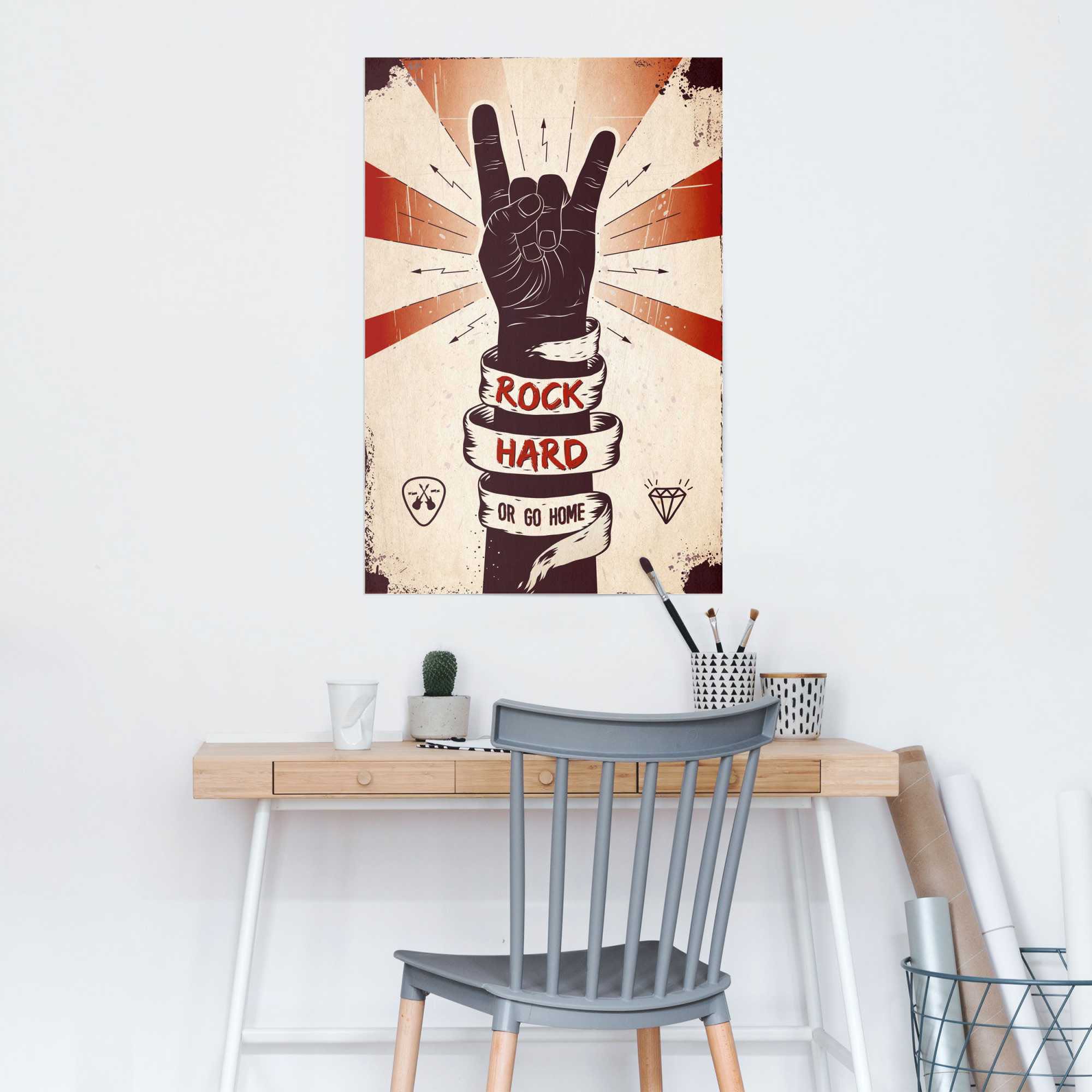 Reinders! Poster »Rock Hard«, (1 St.) kaufen | BAUR