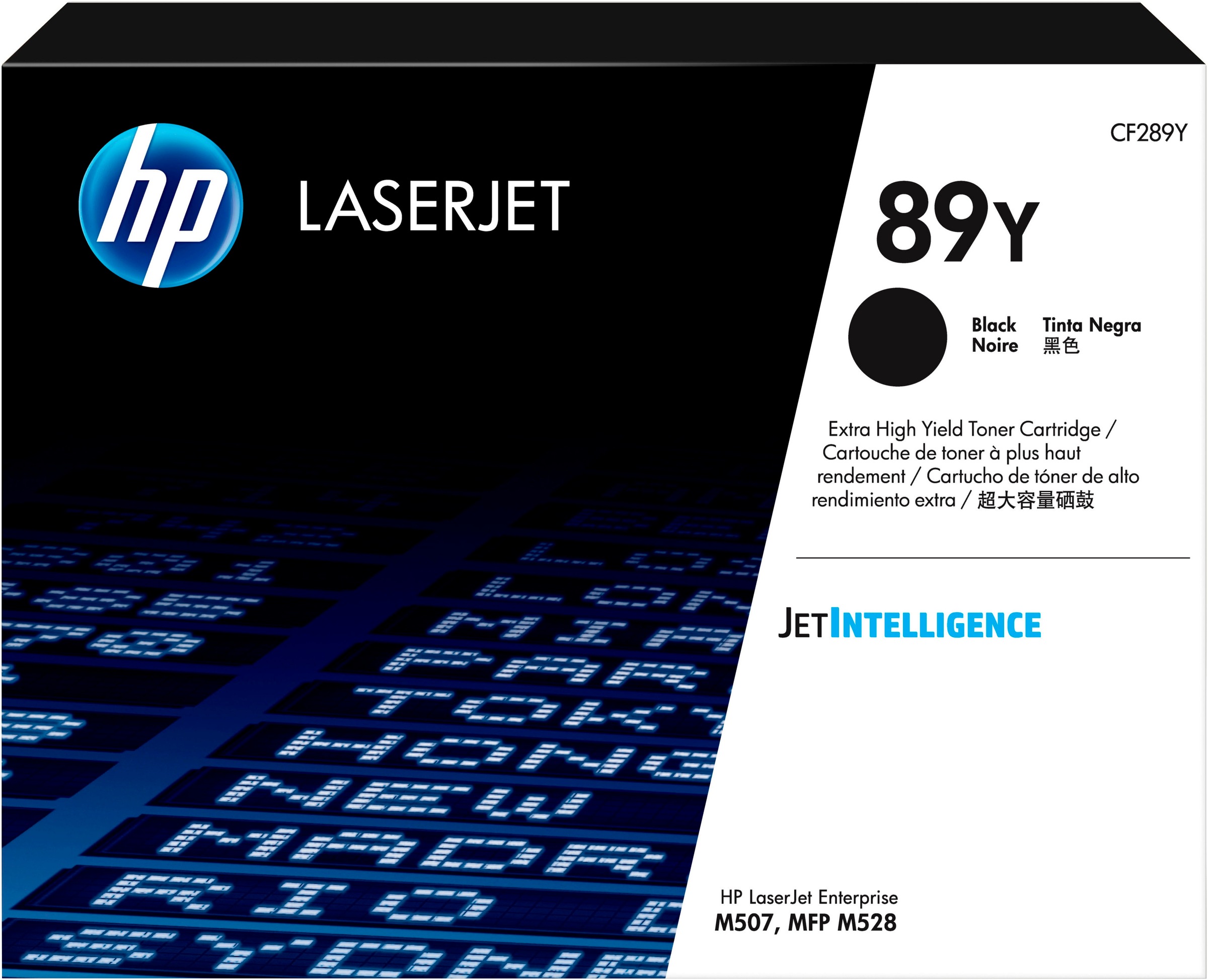HP Tonerpatrone "original HP Toner 89 schwarz, Größen A/X /Y", schwarz, Tonerpatronen
