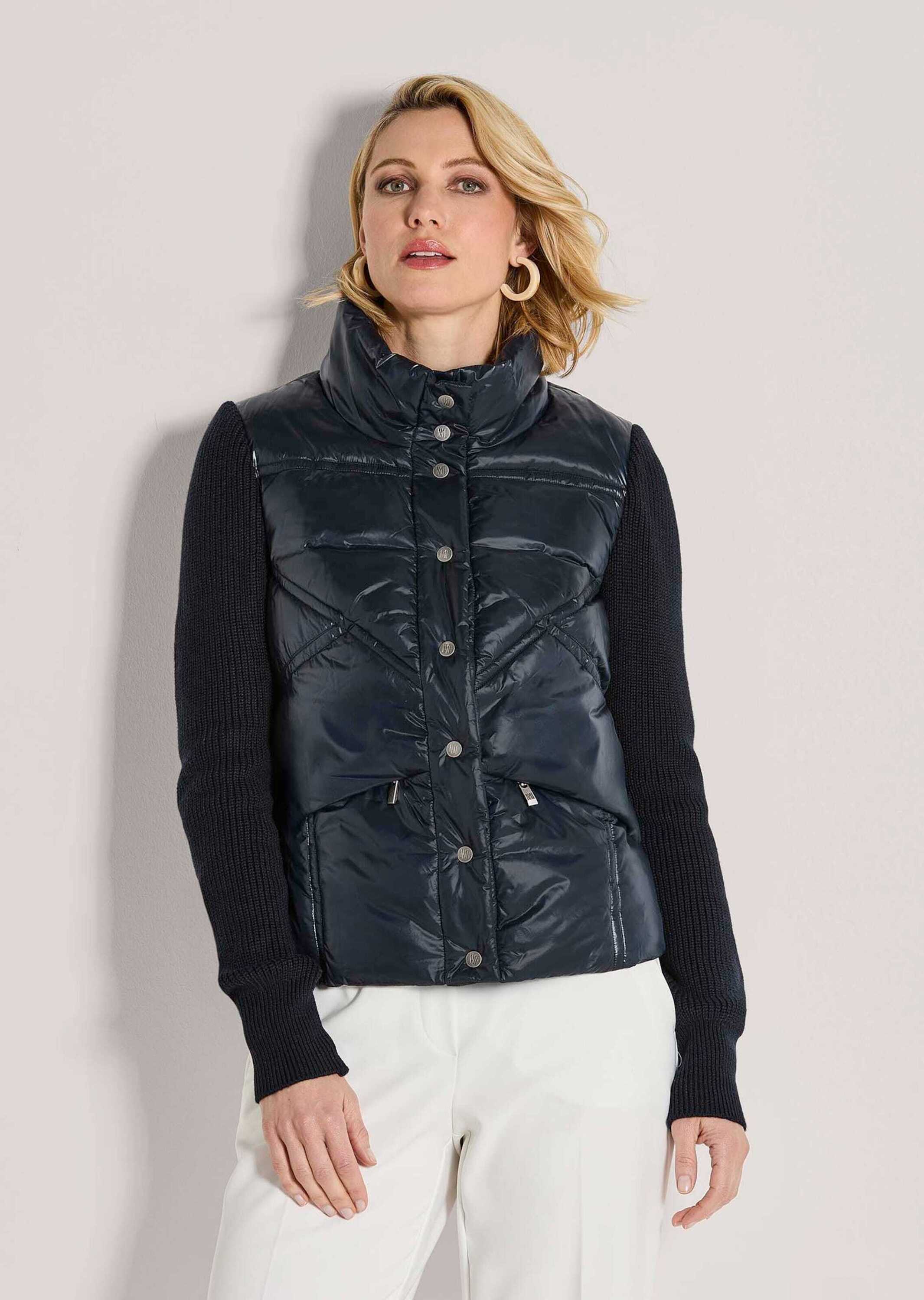 Thumbnail - MADELEINE Kurzjacke "Steppjacke Sportive Übergangsjacke mit Strickärmeln"