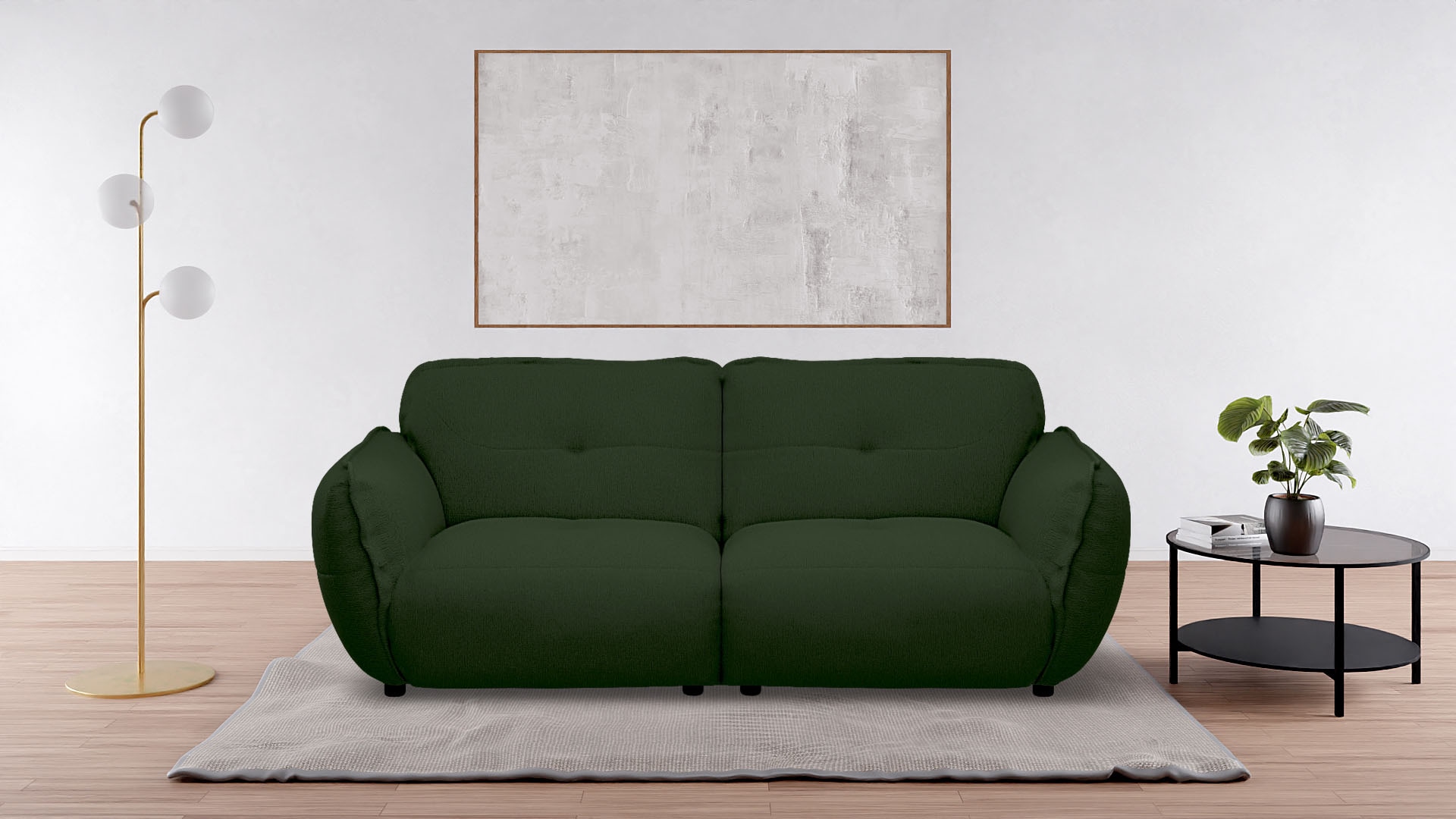 BETYPE 3-Sitzer "Be Fluffy moderner Love Seat, XXL Sofa, Mega Sofa" Softes günstig online kaufen