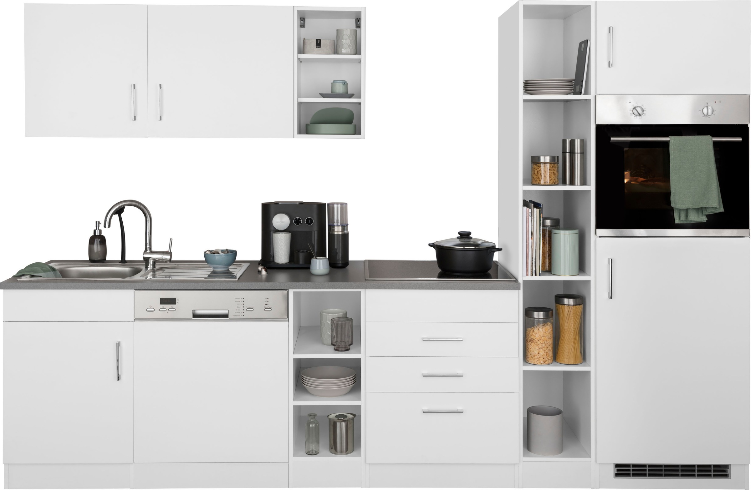 KOCHSTATION Küchenzeile "KS-Paris – Küchen mit einzigartigen Fotomotiven au günstig online kaufen