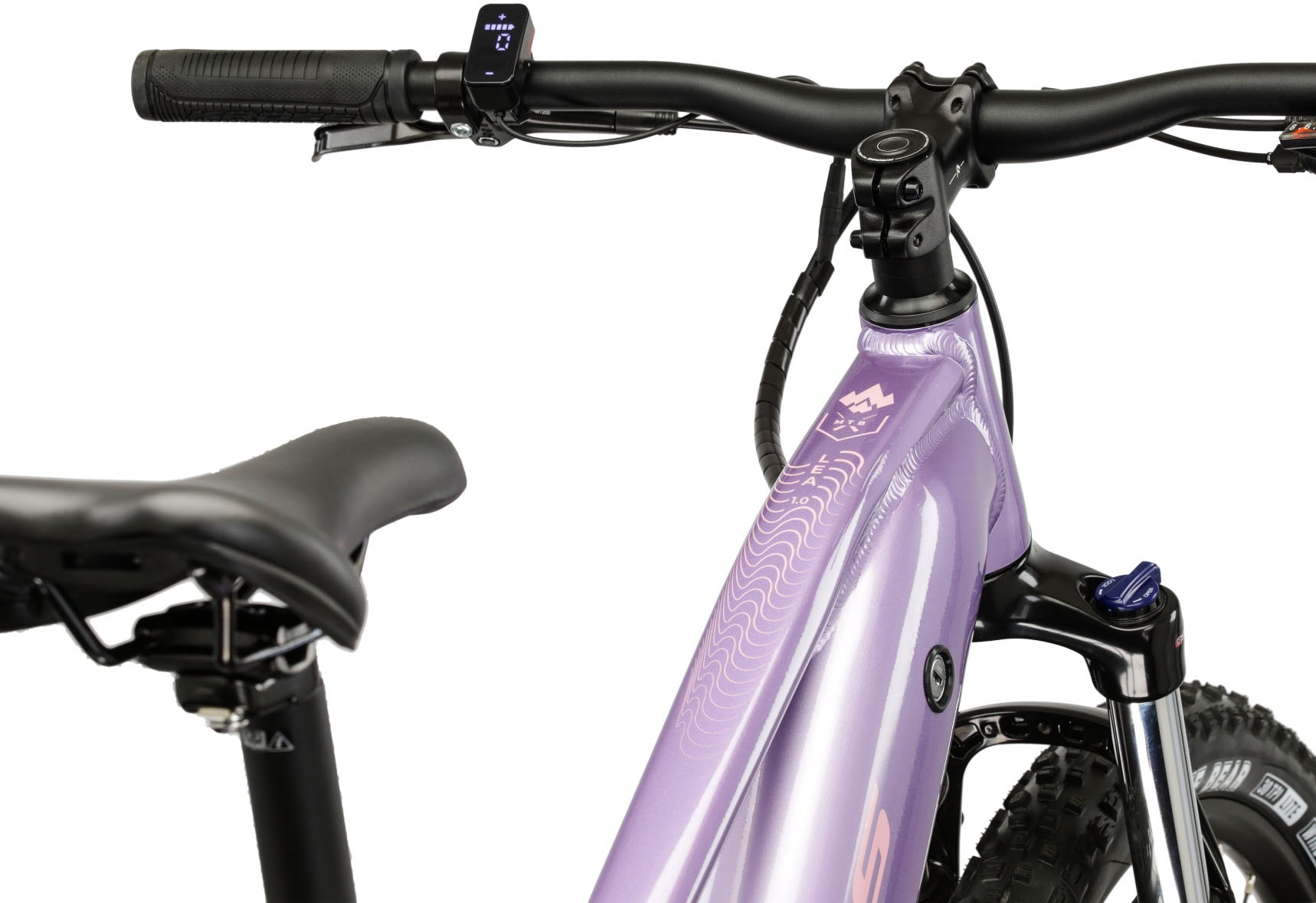 Kross E-Bike »KROSS E-MTB Lea Boost 1.0 522 29" lila 8 Gänge«, 8 Gang, Shimano, ESSA U2000, Heckmotor 250 W