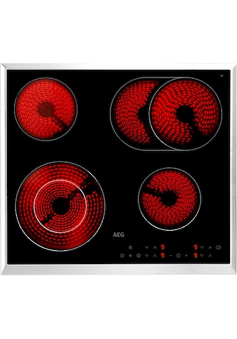 AEG Elektro-Kochfeld HK634060XB su Bräterz...