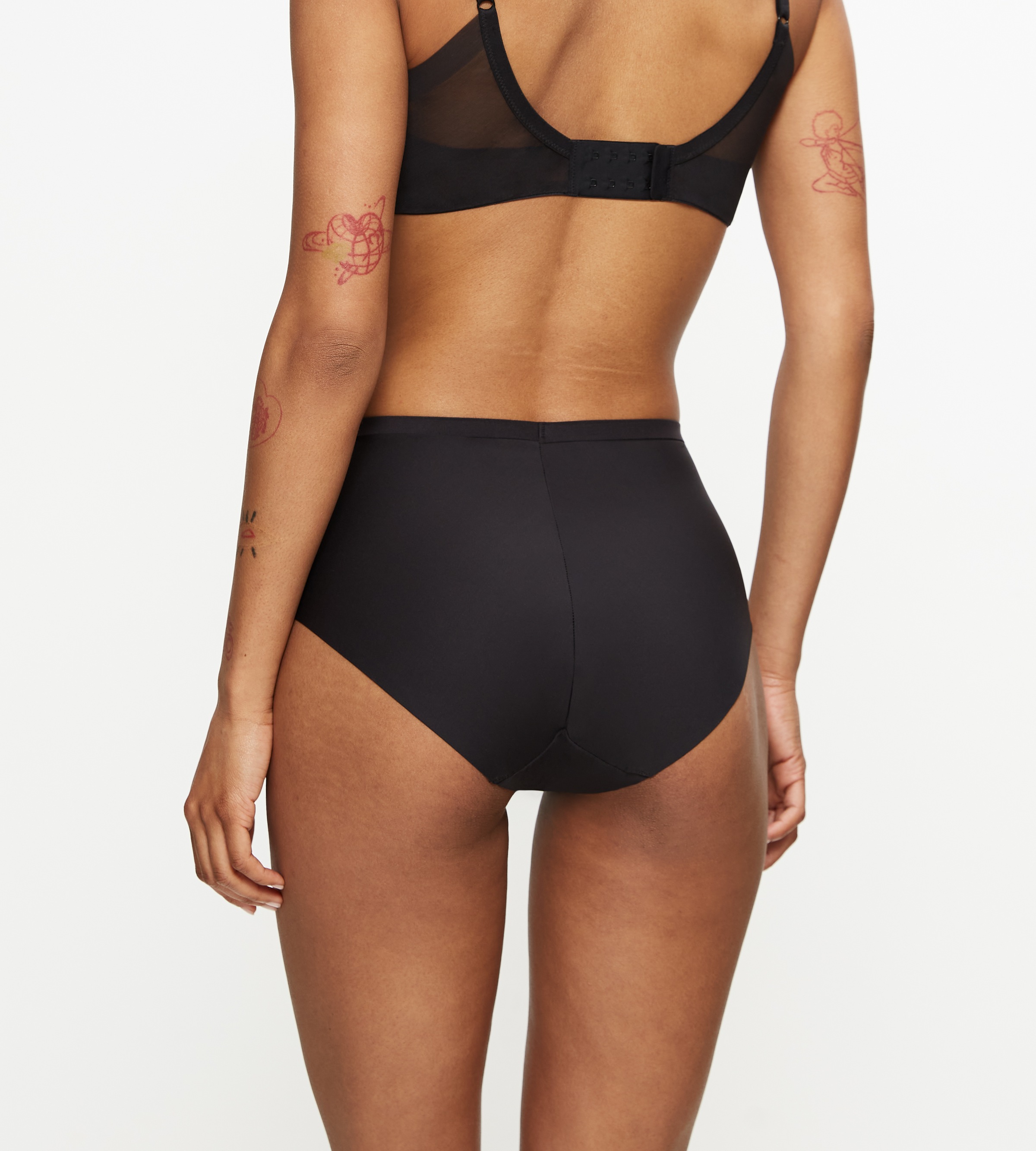 Shapingpants TRIUMPH "Shape Smart", Damen, Gr. M, schwarz, Microtouch, Obermaterial: 56% Elasthan, 44% Polyamid, unifarben, eng, Unterhosen, glättend und schmeichelnd 5