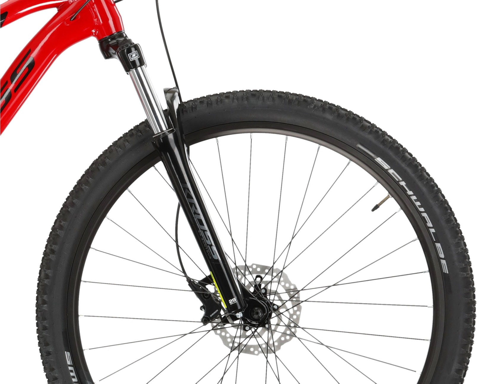 Kross Mountainbike »KROSS MTB Hardtail Level 1.0 29" rot 18 Gänge«, 18 Gang, Shimano, Altus M2000 Schaltwerk, Kettenschaltung