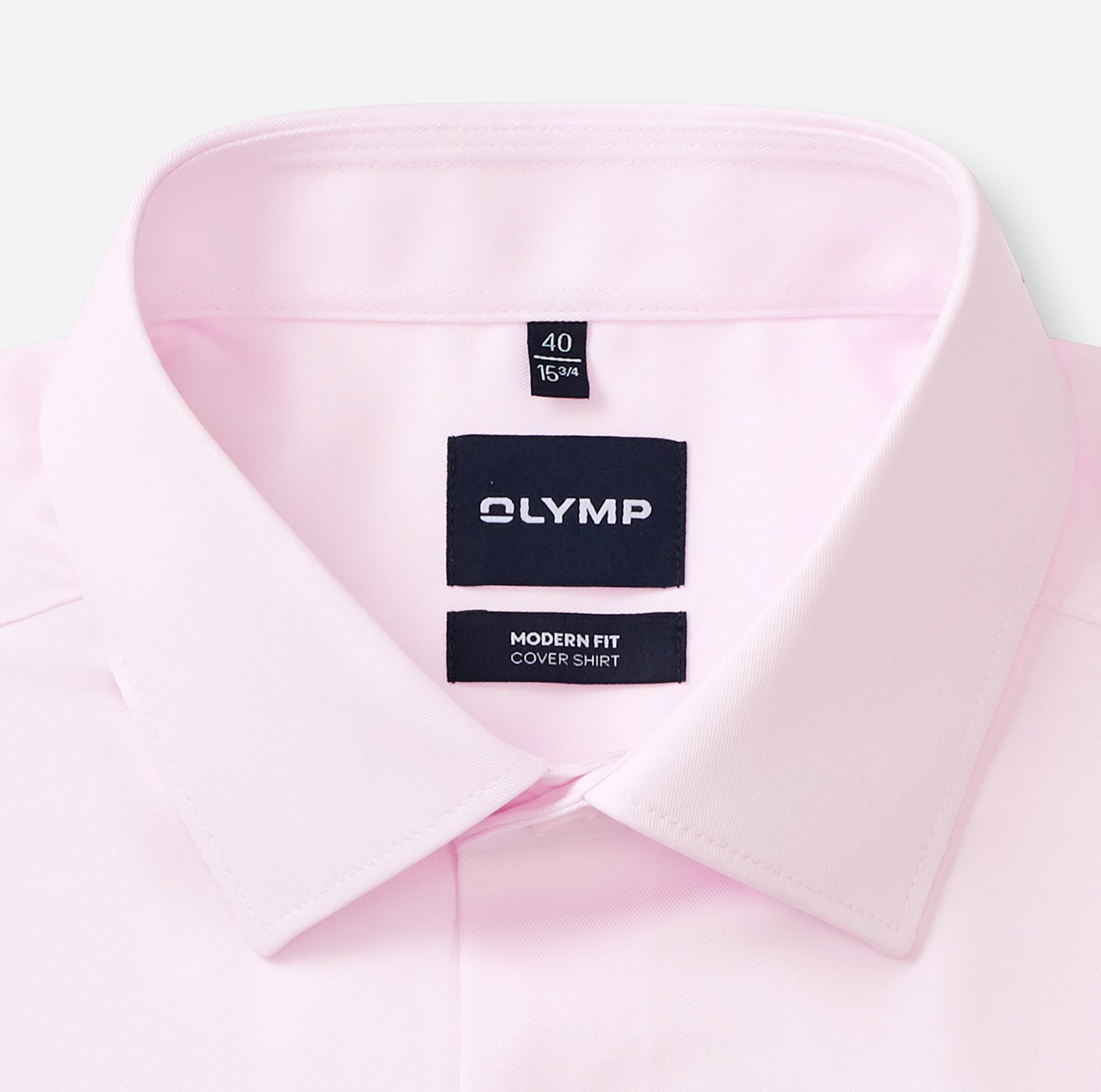 OLYMP Langarmhemd »Luxor Covershirt« höchste Blickdichte, bügelfrei, Businesshemd, Modern fit