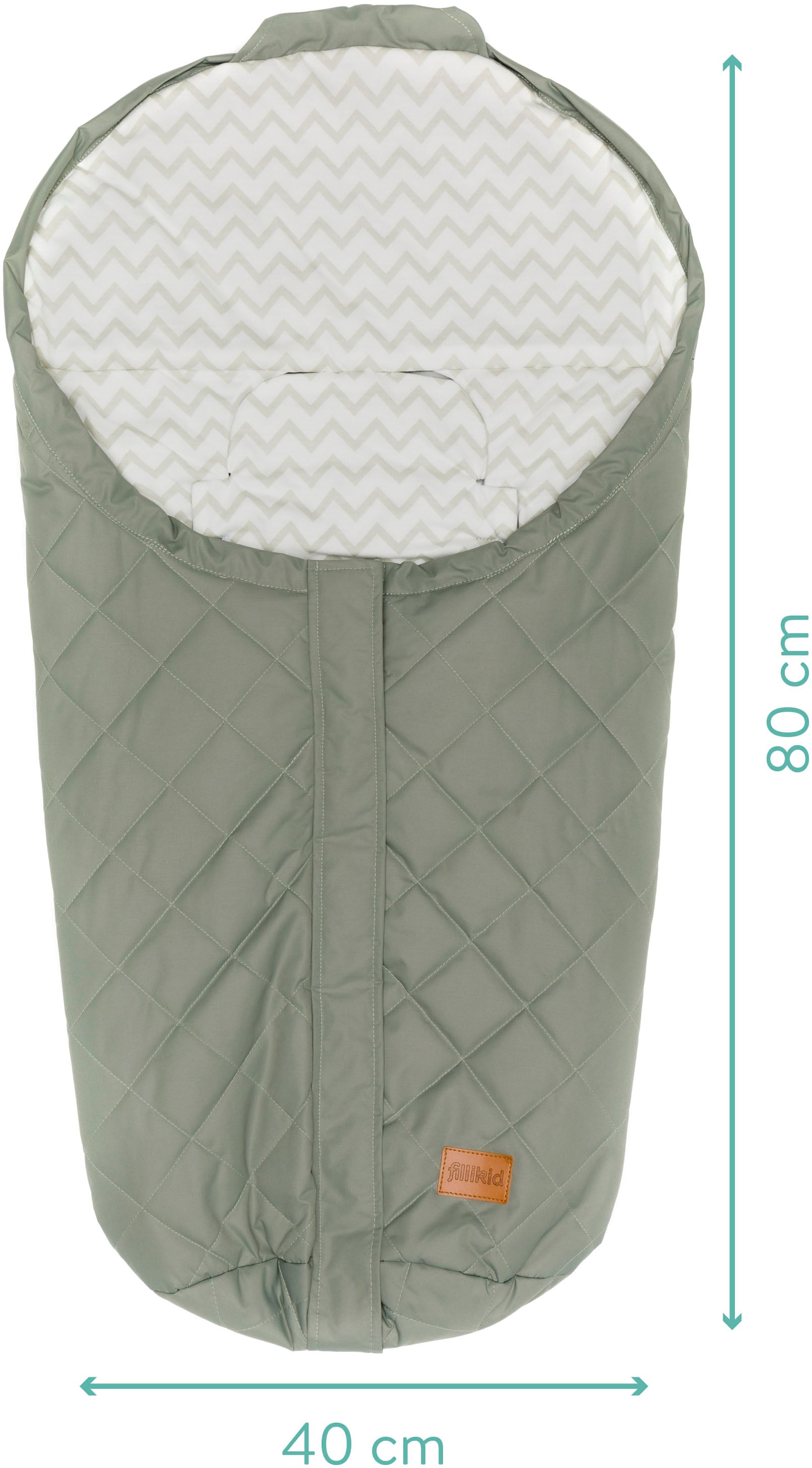 Fillikid Fußsack »Light Small, salbei«