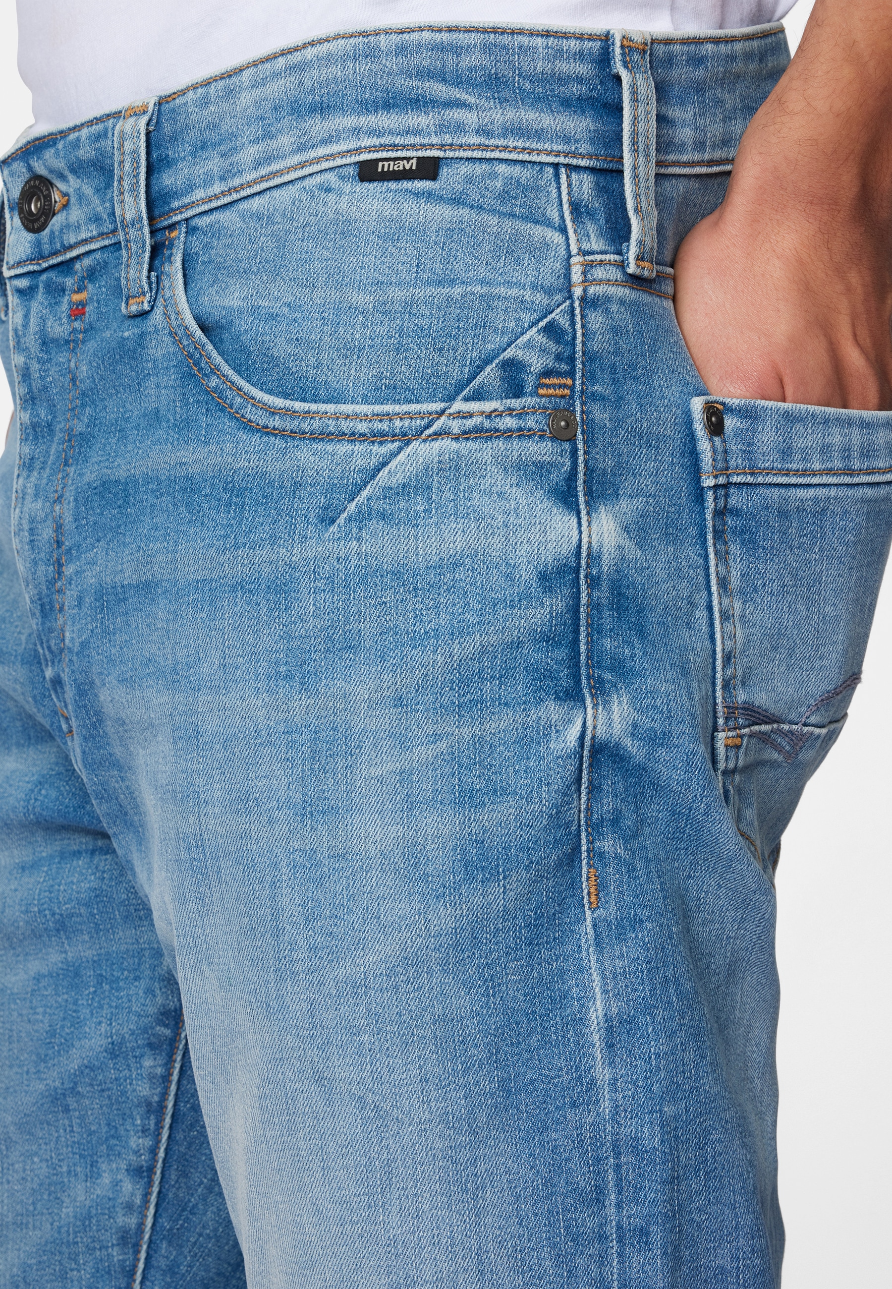 Mavi Weite Jeans »CHRIS«, Tapered Jeans