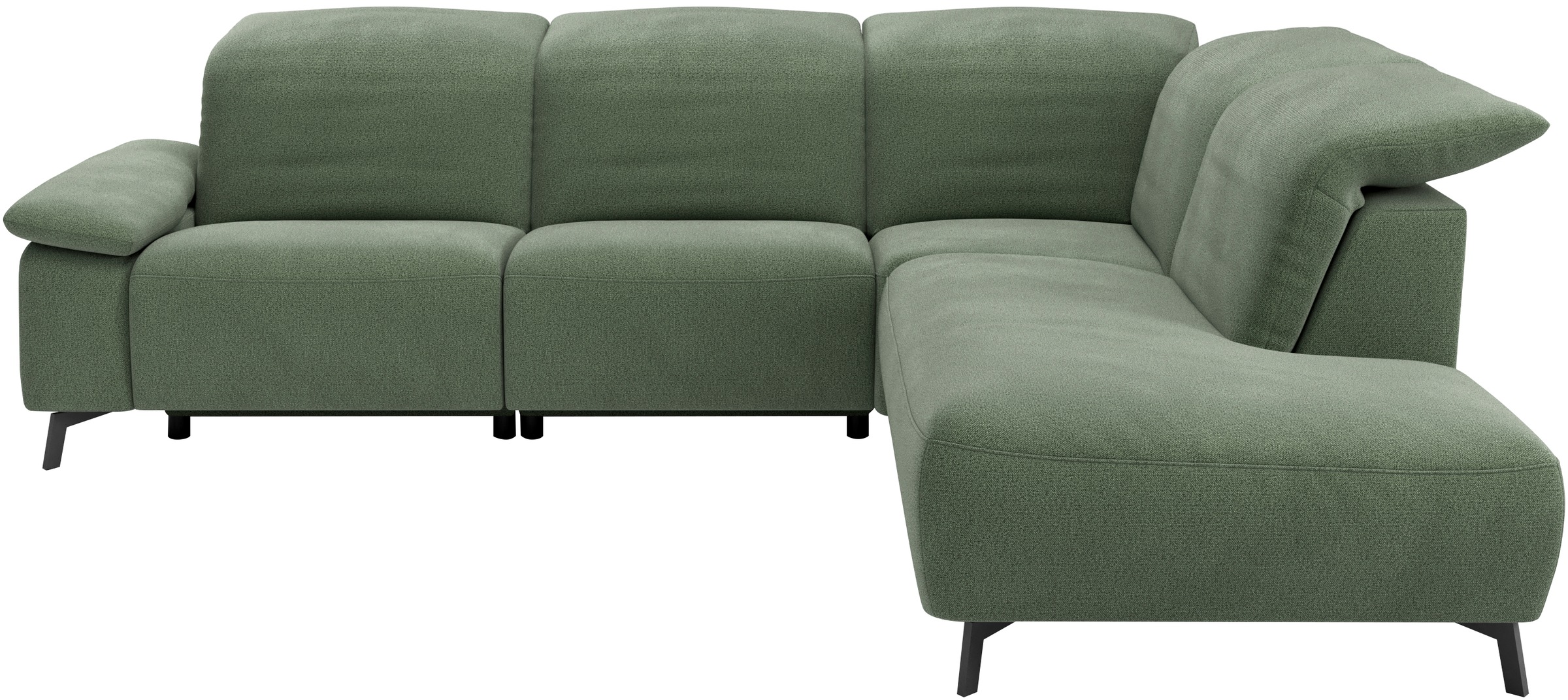 Musterring Ecksofa "MR 370, intelligenter Komfort im modernen Design" Optionale Relaxfunktion, flexible Kopfteile & klappbare Armlehnen
