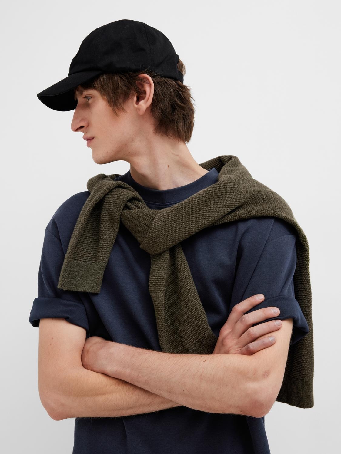 SELECTED HOMME Rundhalsshirt »SLHLOOSEOSCAR SS O-NECK TEE NOOS«