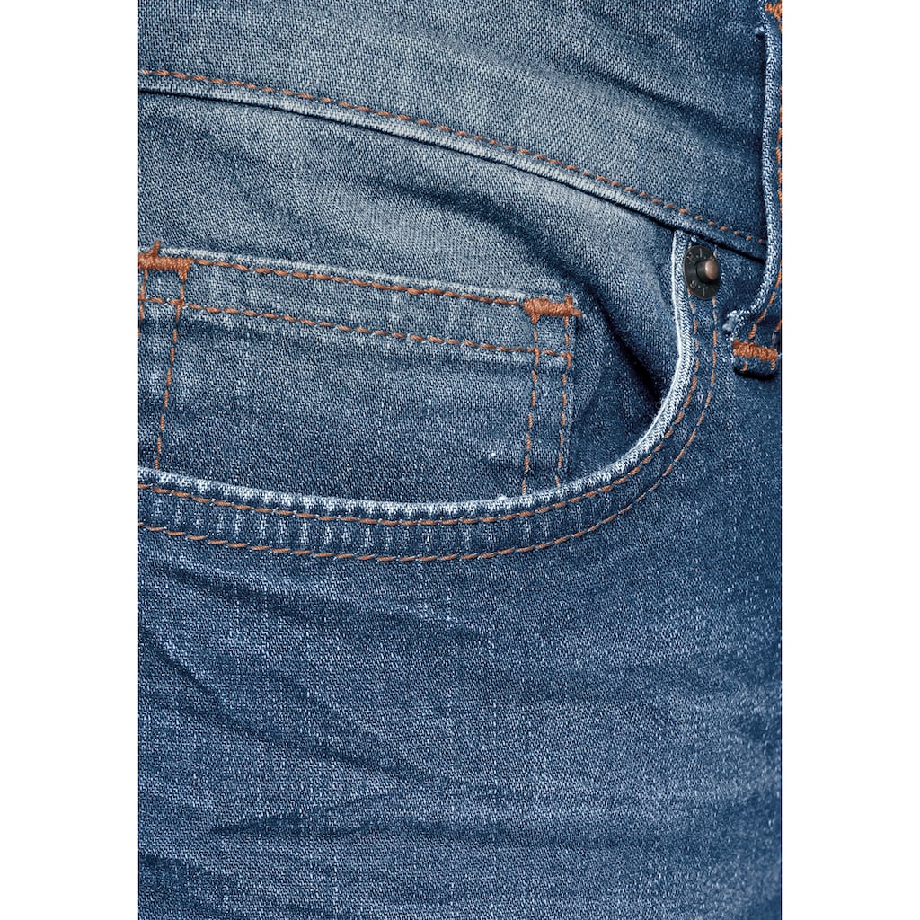 H.I.S Jeansbermudas »HANTZ«, (Set, 2 tlg., mit abnehmbarem Gürtel)