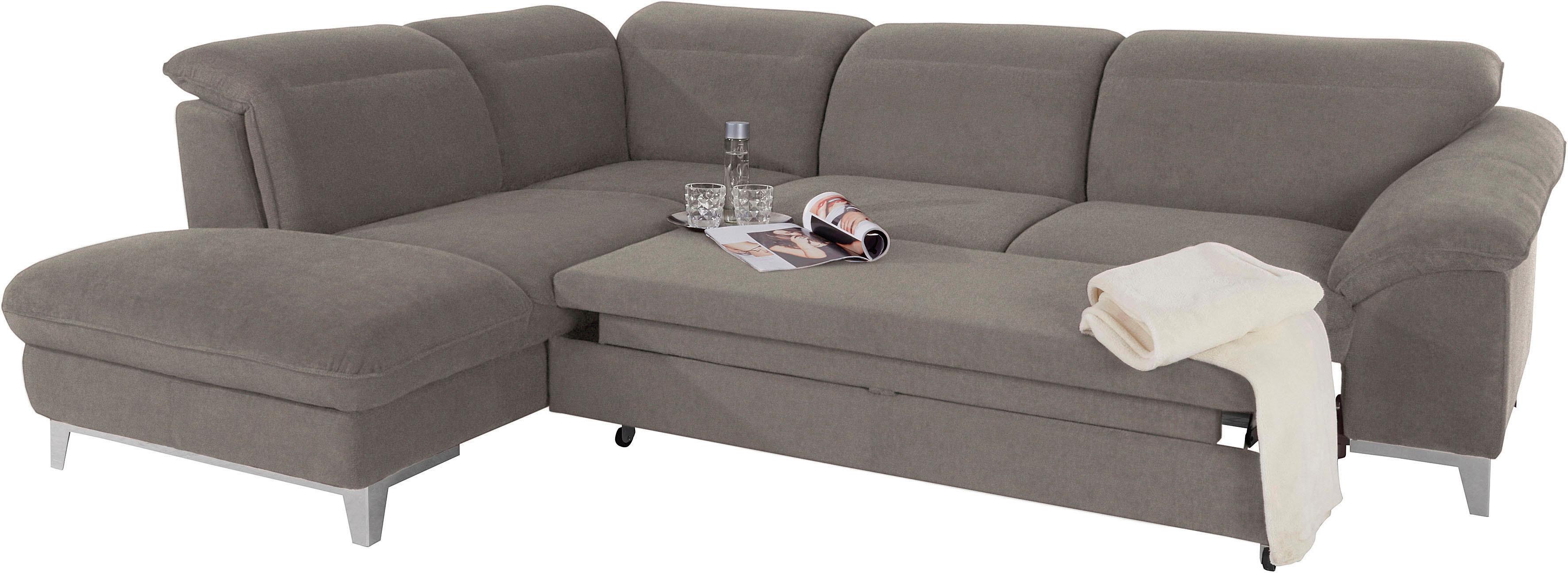 Thumbnail - COTTA Ecksofa "Teresa L-Form", mit Kopfteilverstellung, wahlweise mit Bettfunktion