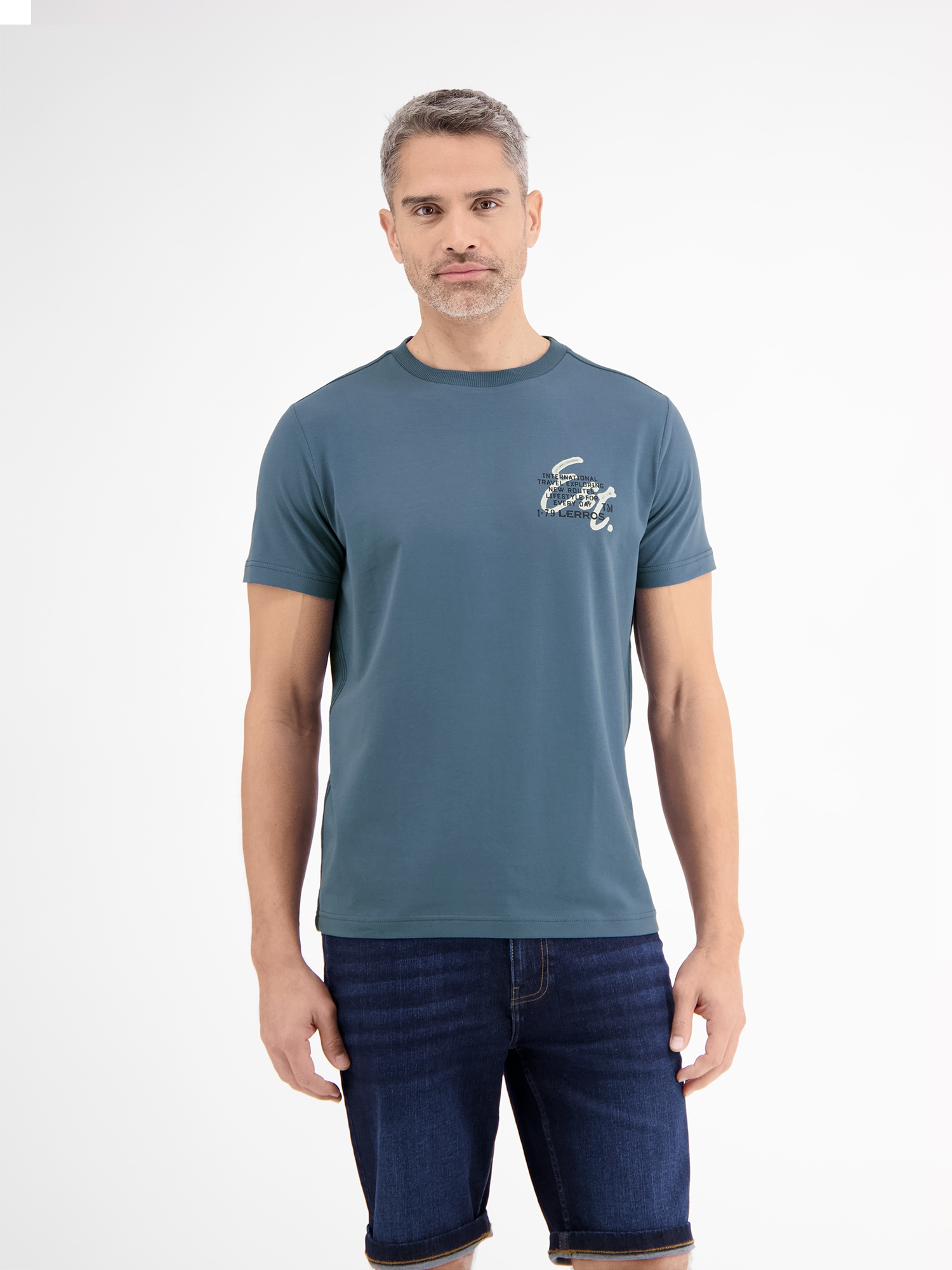 LERROS 1100000002199 "Herren T-Shirt in weicher Jerseyqualität"