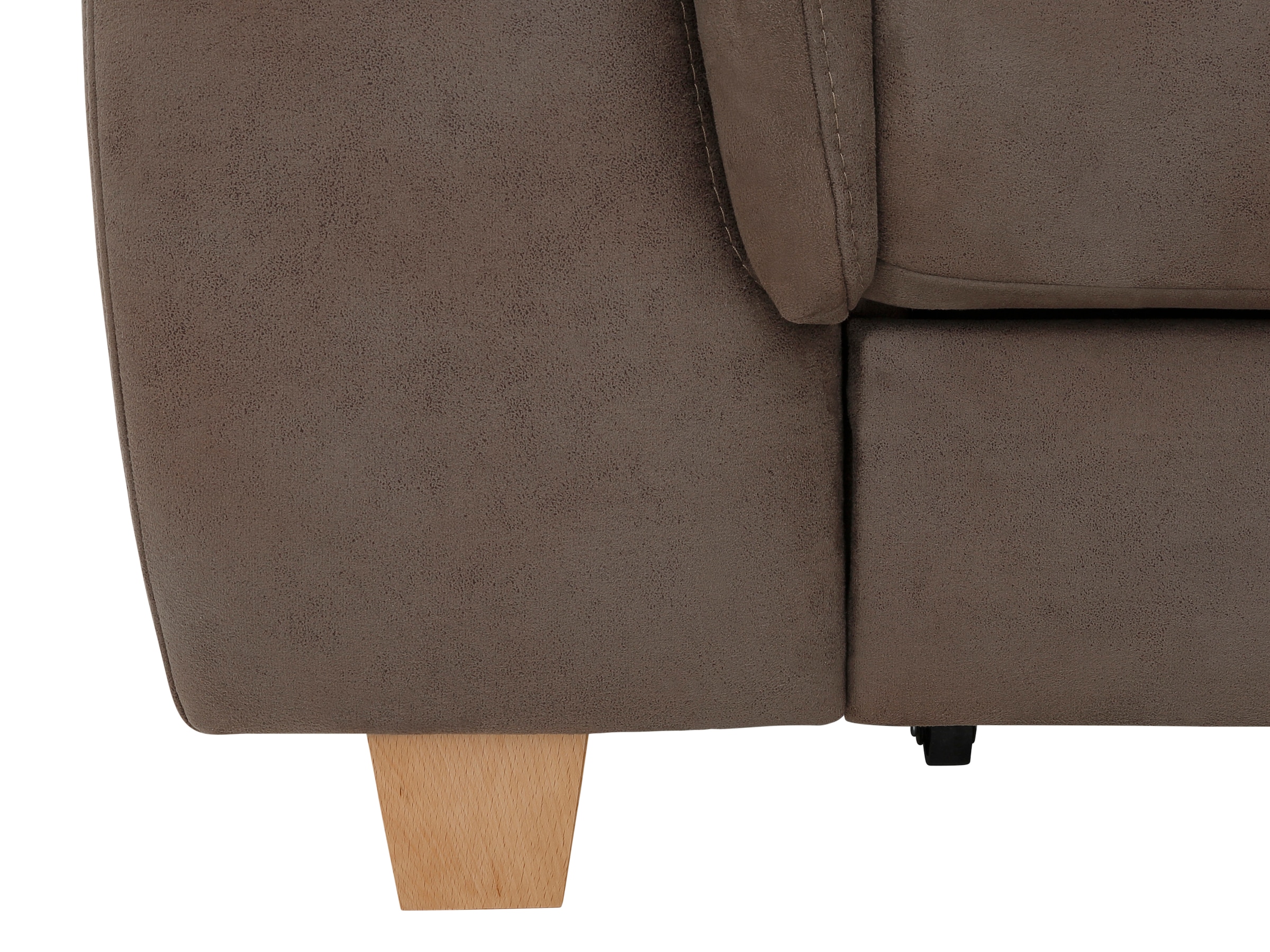 Home affaire Ecksofa »Dalia L-Form«, mit Federkernpolsterung, wahlweise mit Bettfunktion, Bettkasten