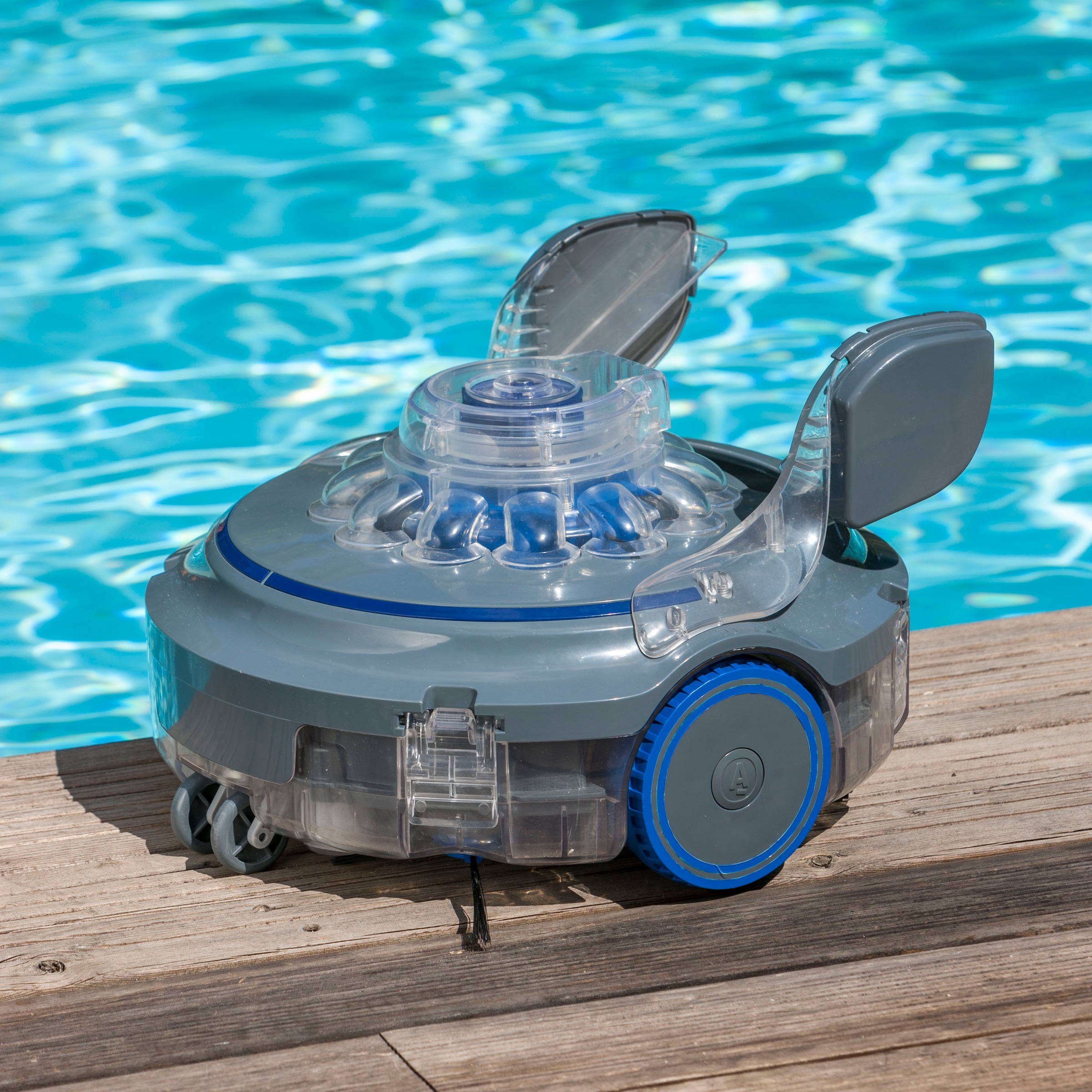 Gre Poolroboter »»Wet Runner Xpert««, (Set), Batteriebetriebener Poolreiniger, mit Akku
