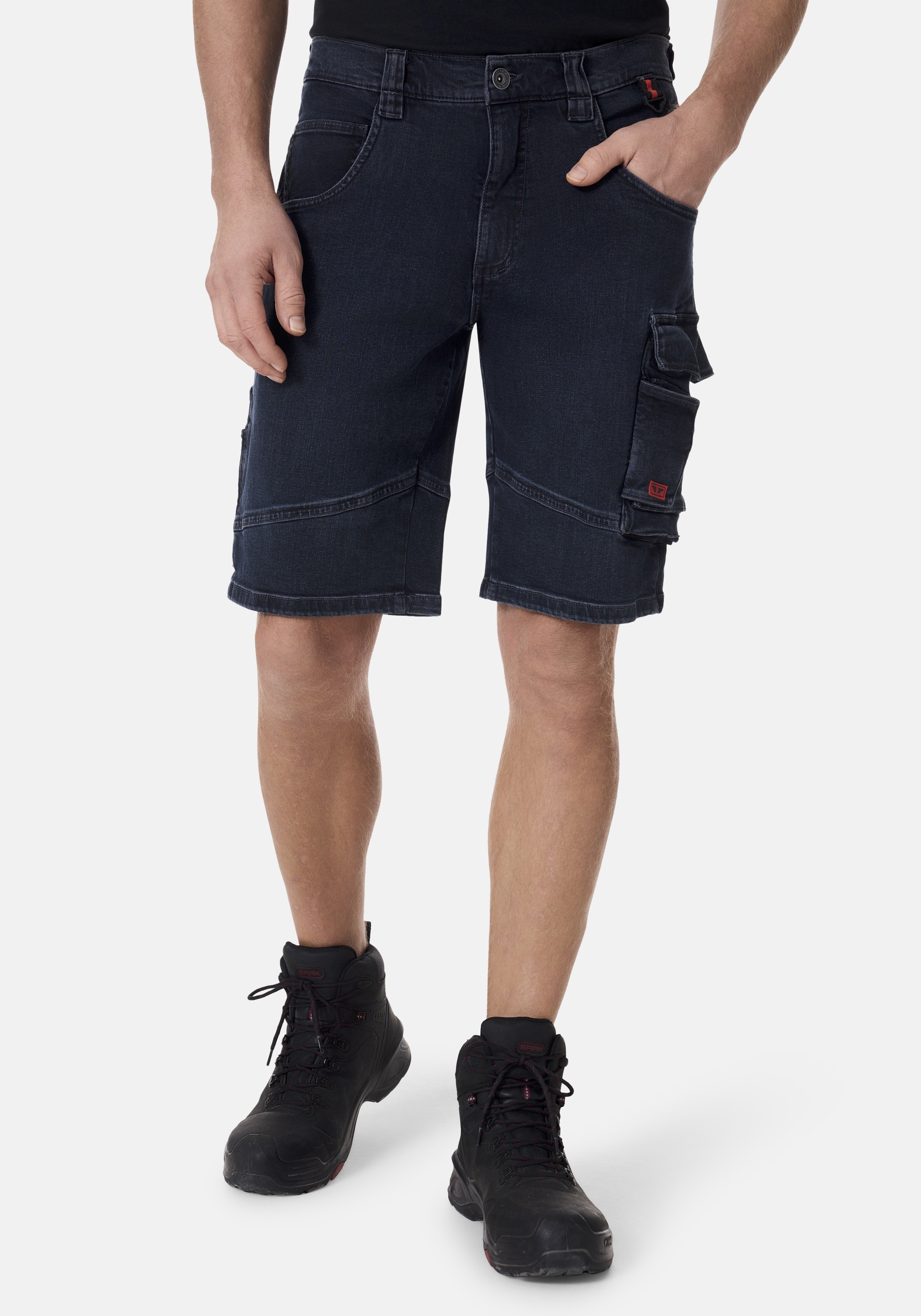 HERO by John Medoox Workerjeans "LUCAN Denim Workwear Arbeits-Cargoshorts J günstig online kaufen