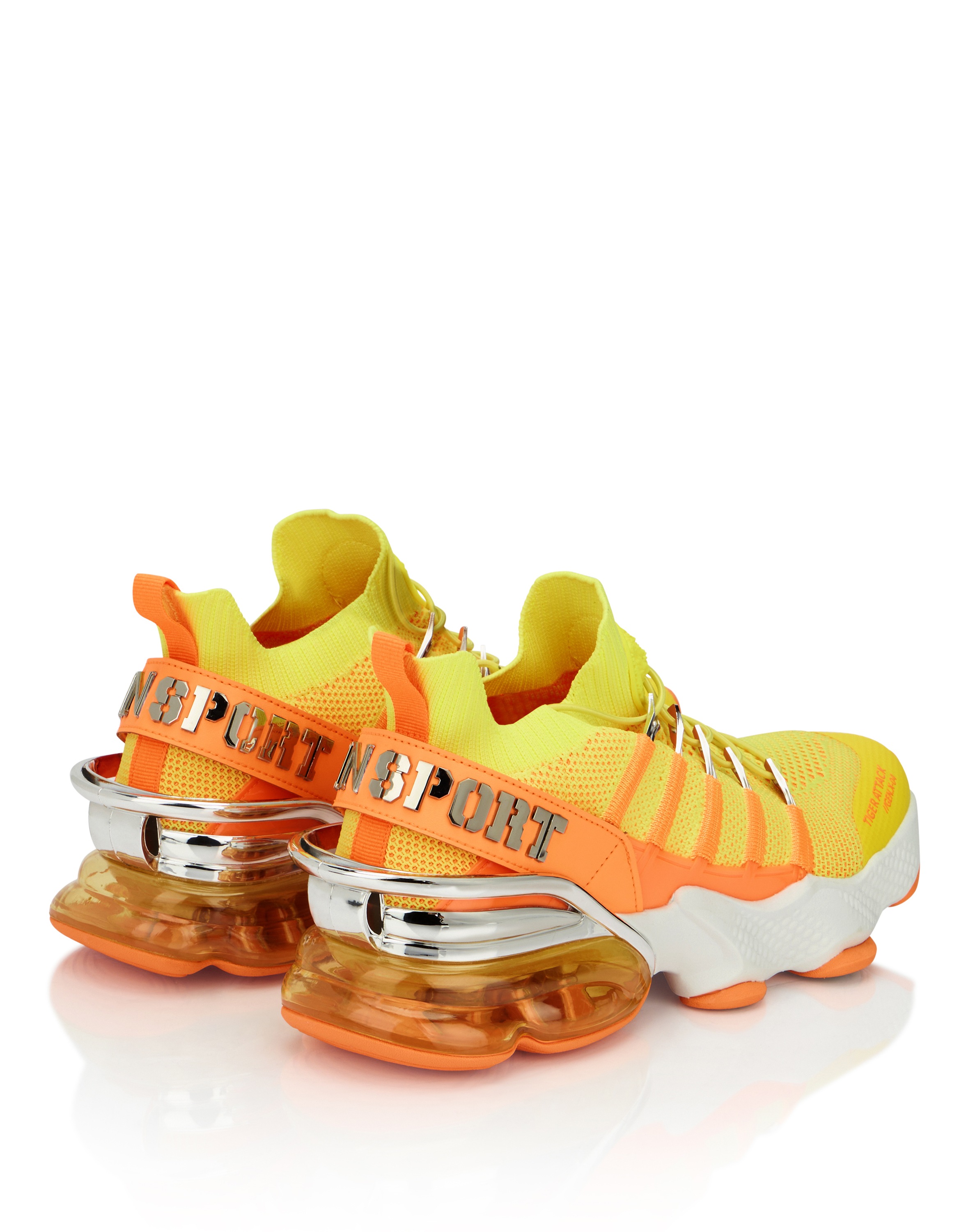 Plein Sport Tiger Attack Sneaker Yellow/Orange 38 3
