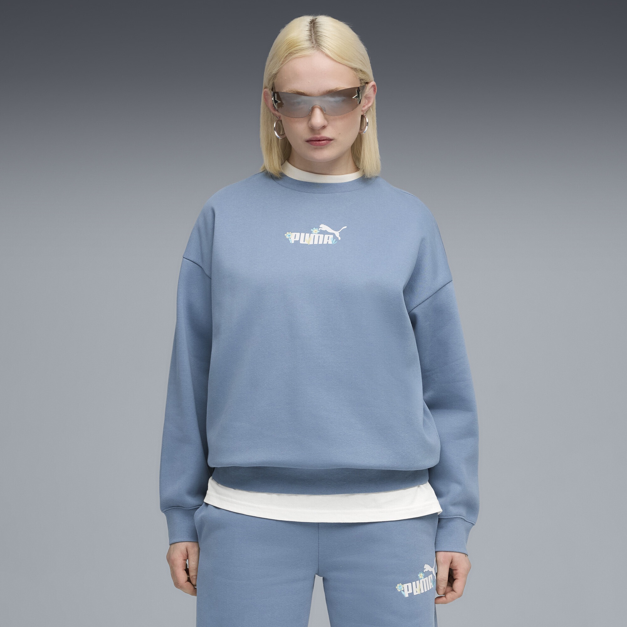 PUMA Sweatshirt "Essentials Nature 2.0 Oversized Sweatshirt Damen" günstig online kaufen