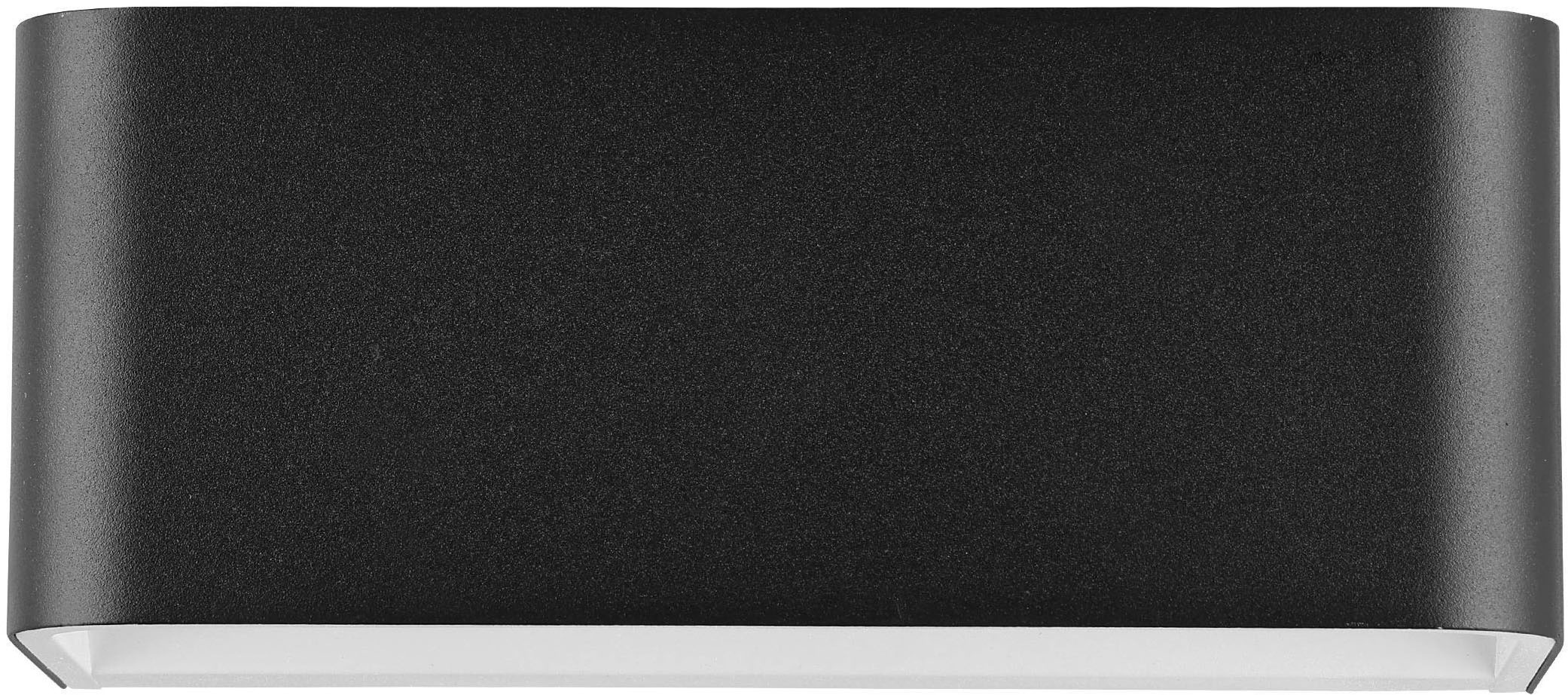 EGLO Wandleuchte »Sania 4 Wandlampe, Wandspot, Aluminium, Up and Down Leuchte, Flurlampe« LED-Modul 1 Stk. Warmweiß Wand-/Deckenleuchte - L20 x H8 x AL9 cm - schwarz, weiß - 10W inkl.