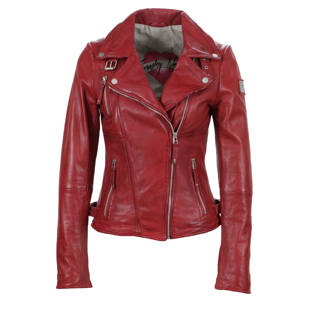 Freaky Nation Lederjacke »Biker Princess«