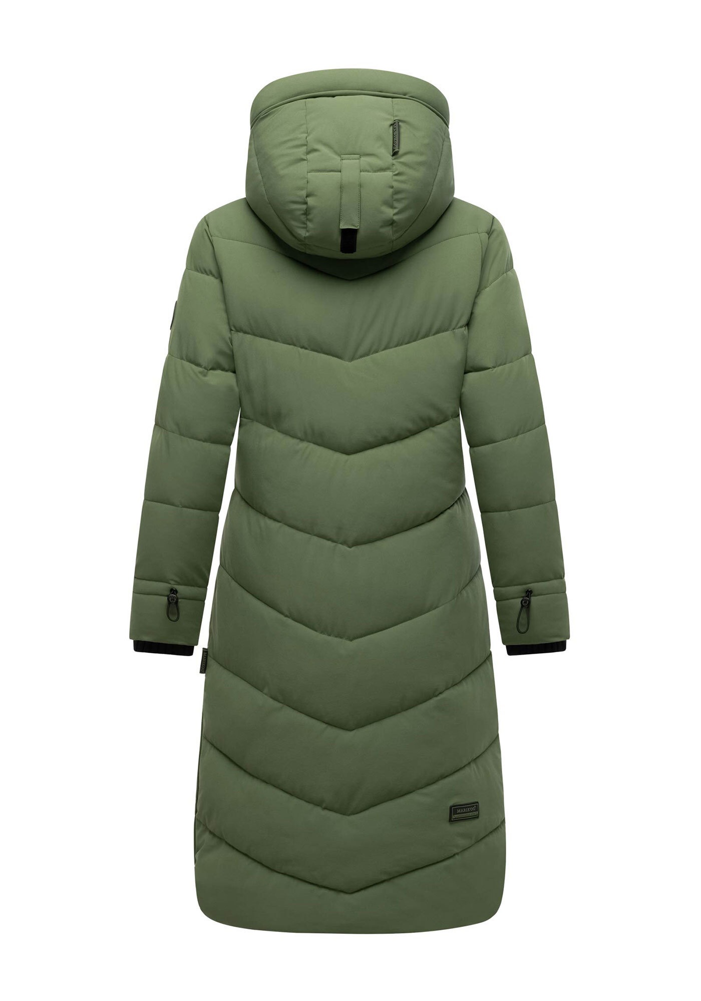 Marikoo Winterjacke »Benikoo«, mit Kapuze, langer Winter Mantel gesteppt