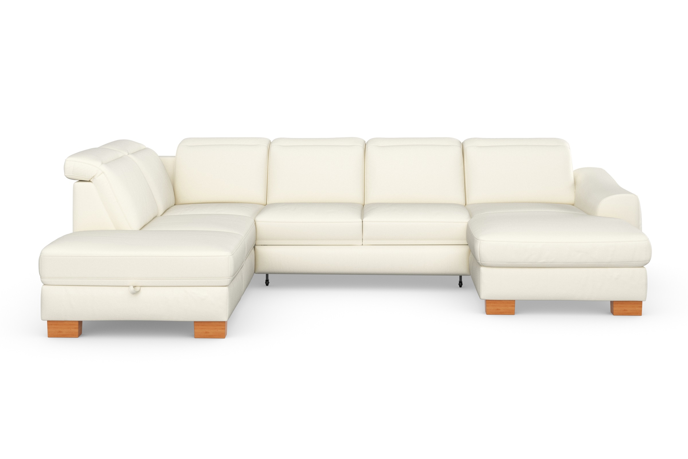 sit&more Wohnlandschaft "Dundee U-Form" mit Federkern und Massivholzfüßen, günstig online kaufen