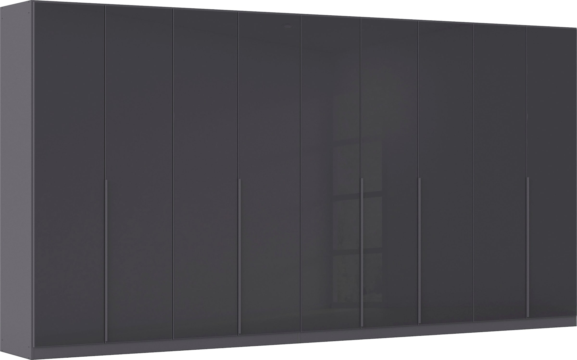 OTTO home Drehtürenschrank "Kleiderschrank Kleiderschränke Schrank Garderobe AGORDO mit Glasfront" in zwei Griff-Farben, Breiten 91-405 cm, durchdachte Innenausstattung, in 8 Breiten und 2 Höhen MADE IN GERMANY