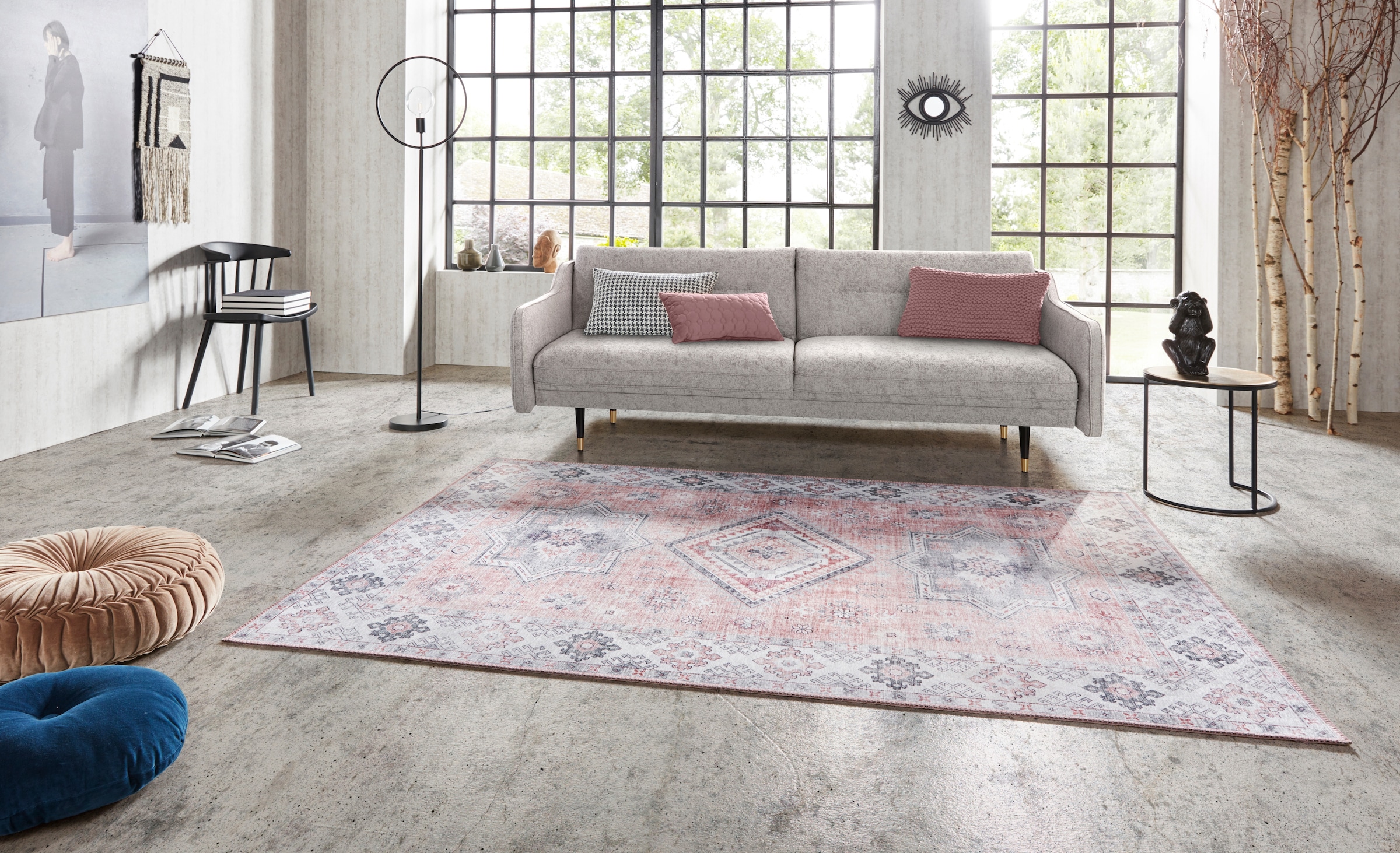HANSE Home Teppich "Gratia" rechteckig 5 mm Höhe Orientalisch, Vintage, Fla günstig online kaufen